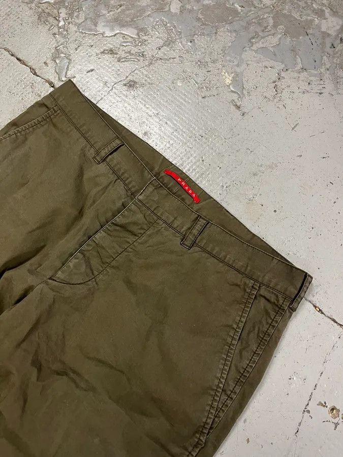 Prada AW2006 Prada Khaki Chino Pants Size US 32 / EU 48 - 6 Thumbnail
