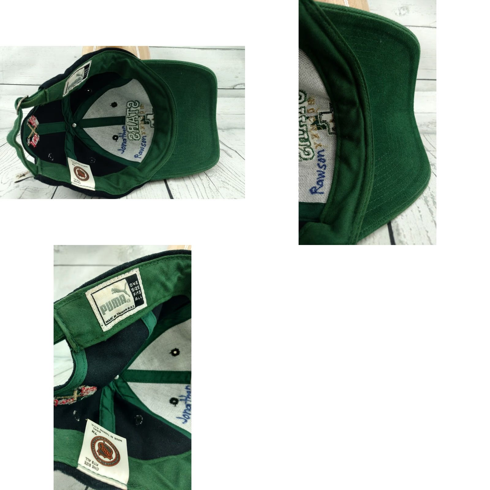 Puma PUMA BLACK GREEN TEXAS DALLAS STARS CAP ICE HOCKEY NHL ADJUSTABLE HAT Men One Size Black Baseball Cap Stars 90s NHL-adj Size ONE SIZE - 8 Thumbnail