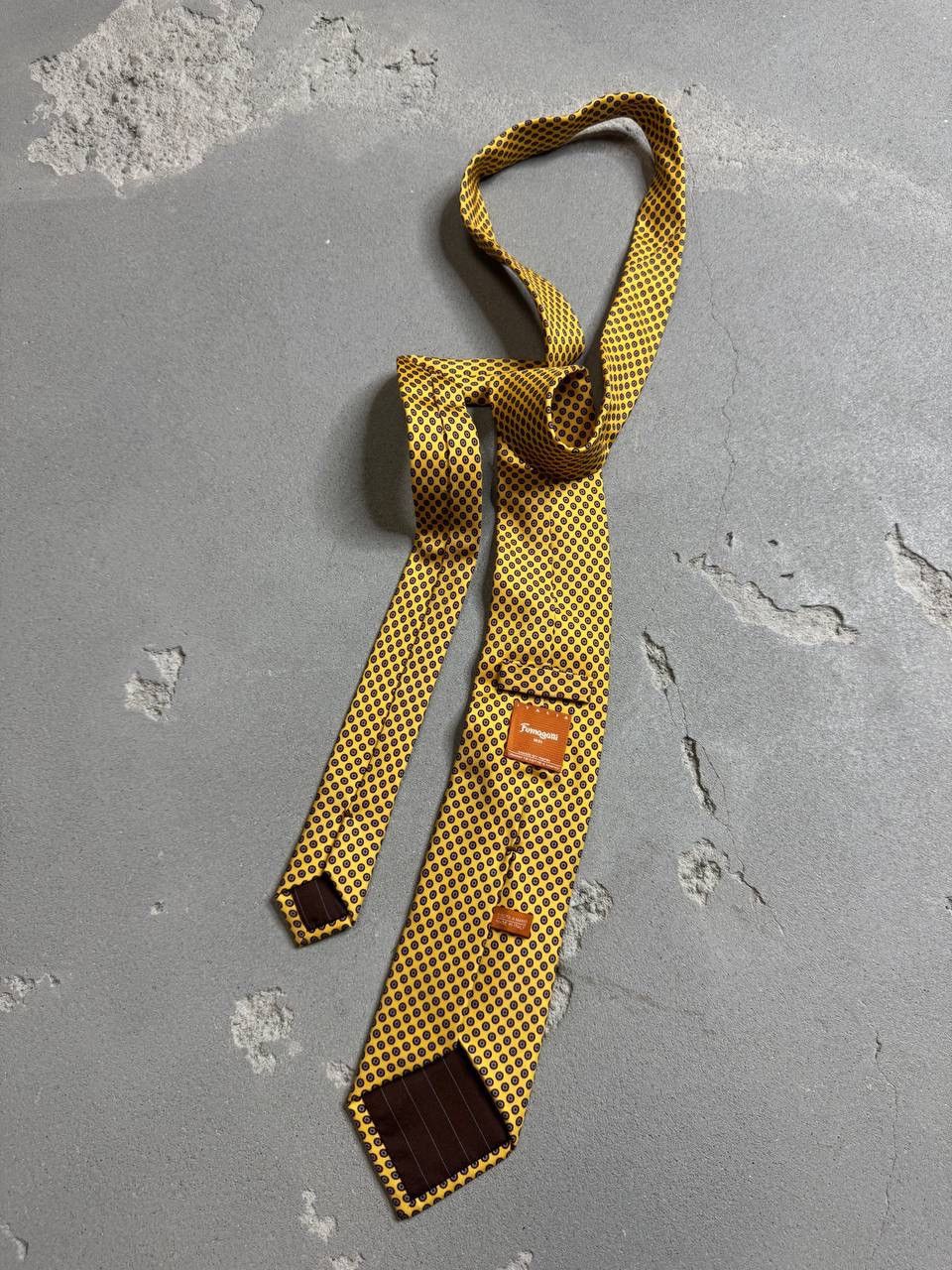 Fumagalli Flower Print Neck Tie Size ONE SIZE - 2 Thumbnail