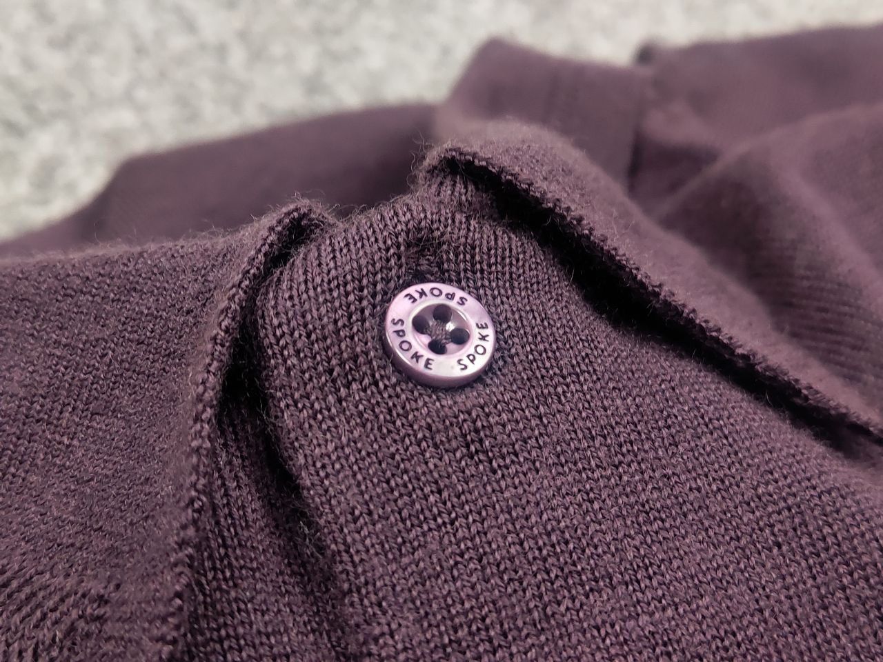 SPOKE Spoke Design merino wool Long Sleeve Polo Button Sweater Size US M / EU 48-50 / 2 - 13 Thumbnail