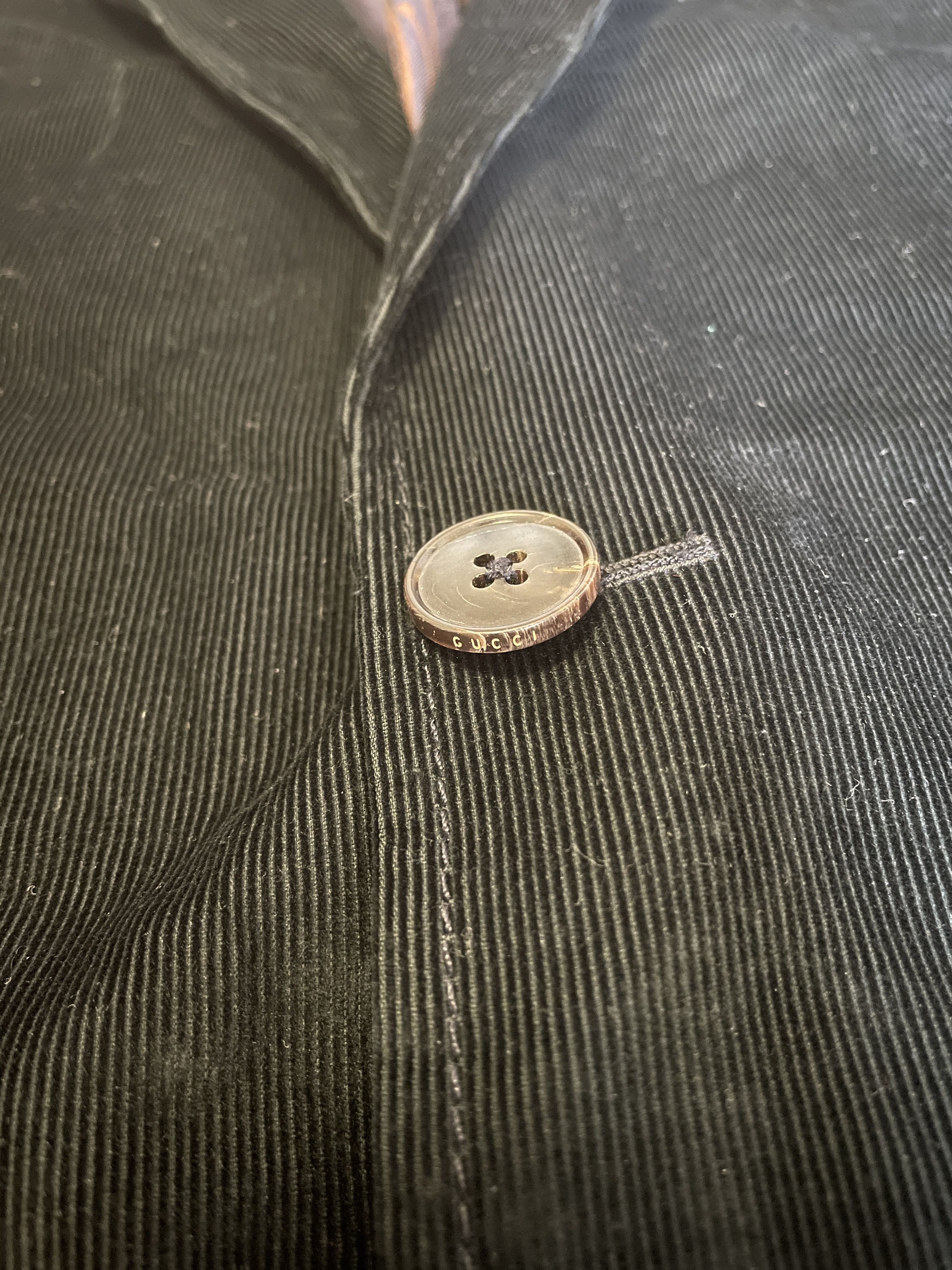 Gucci Gucci corduroy Blazers jacket size 52/XL Size 52R - 2 Thumbnail
