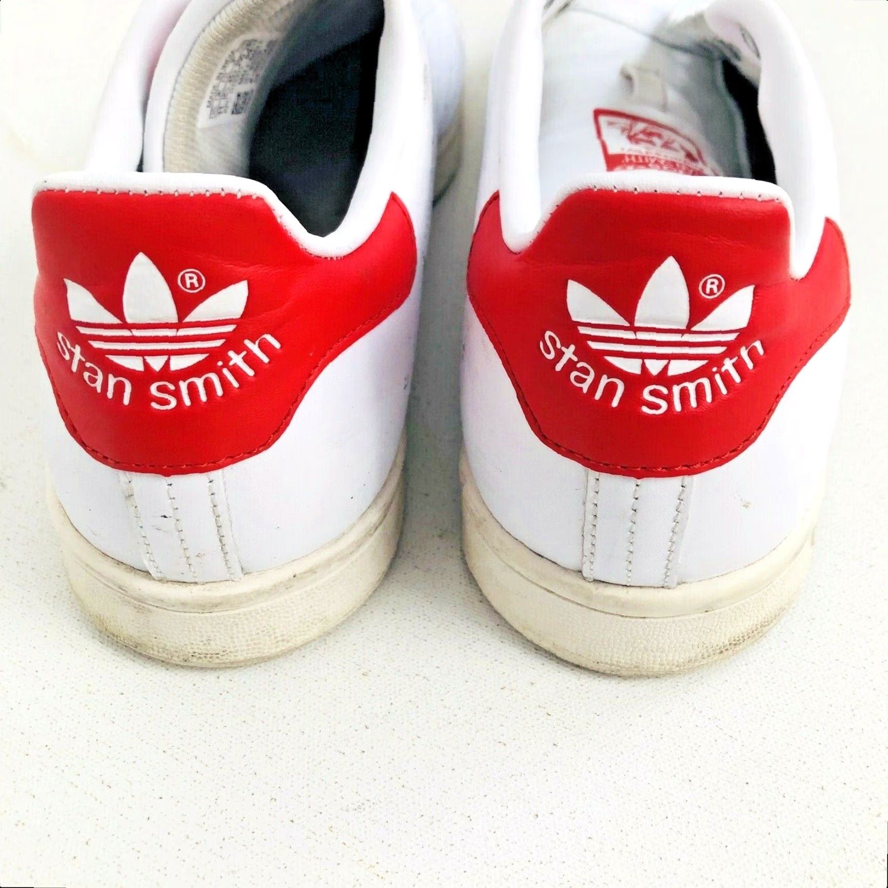 Adidas adidas Stan Smith / Mens Sz.11 Leather Sneakers Adult 11 White Leather Upper Sole 4 Size US 11 / EU 44 - 6 Thumbnail