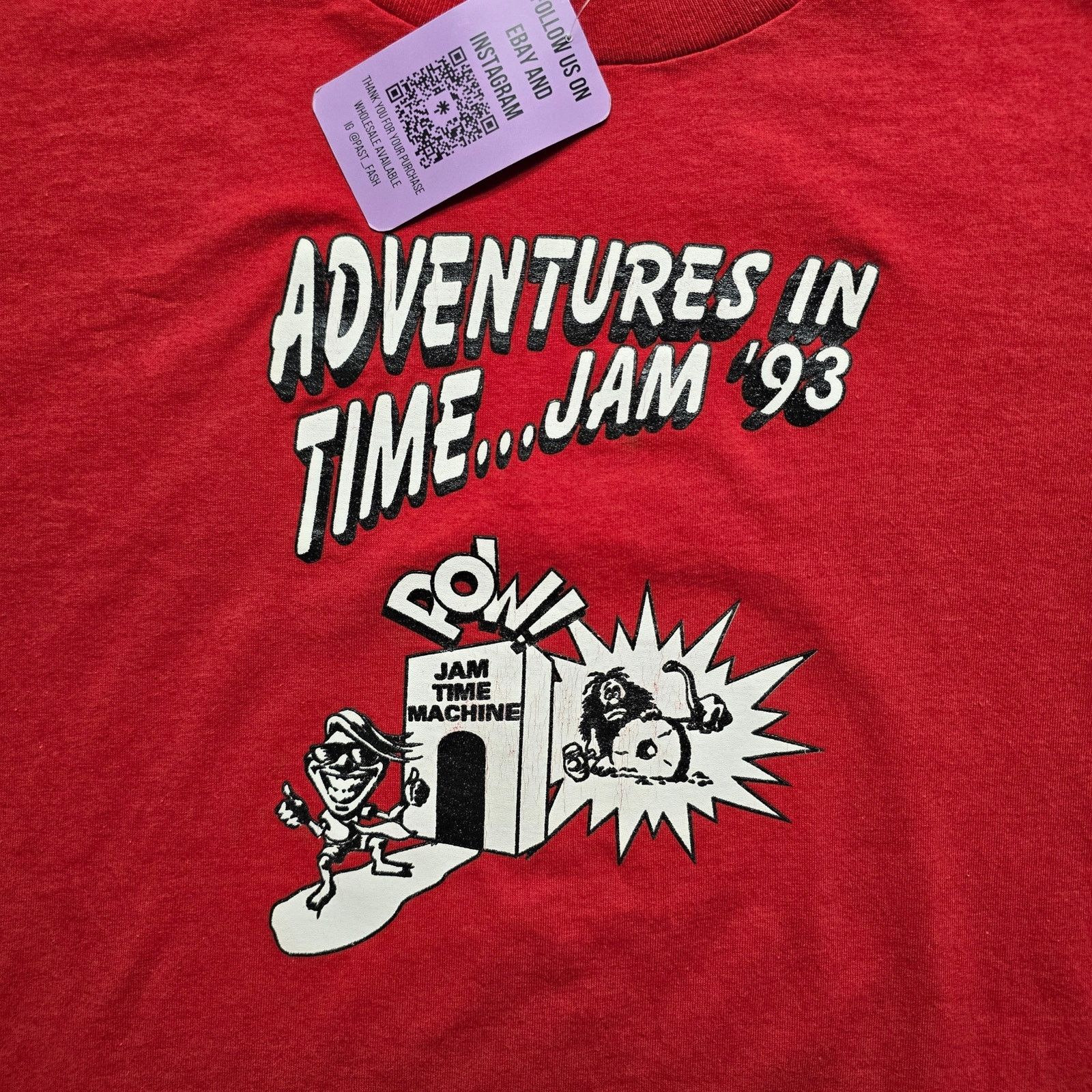 Vintage Vintage Music Festival Adventures In Time Jam '93 XL Tee Size US XL / EU 56 / 4 - 2 Thumbnail