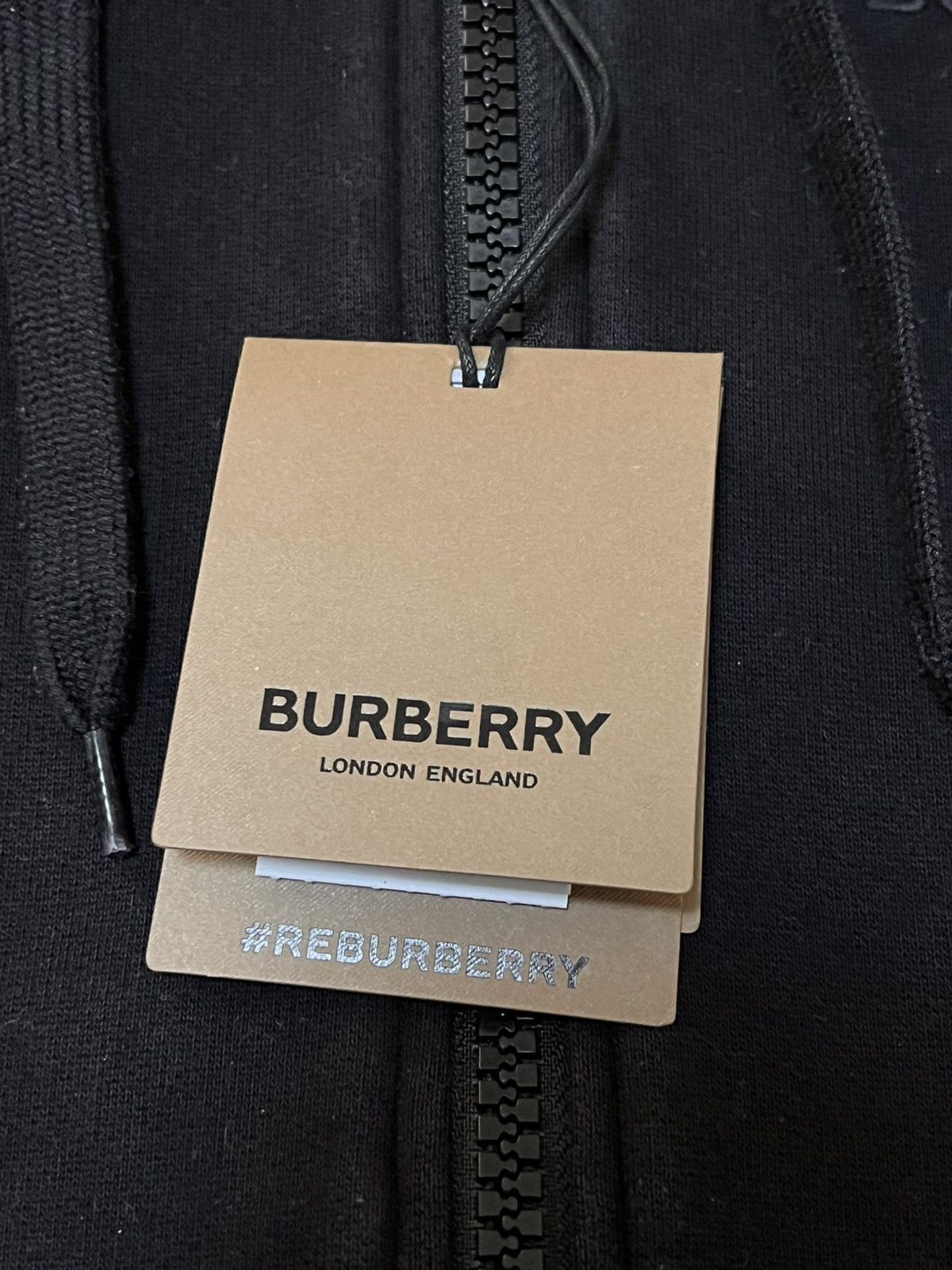 Burberry Burberry “Hove” Check Hood Embroidery Logo Zip Hoodie Size US M / EU 48-50 / 2 - 7 Thumbnail