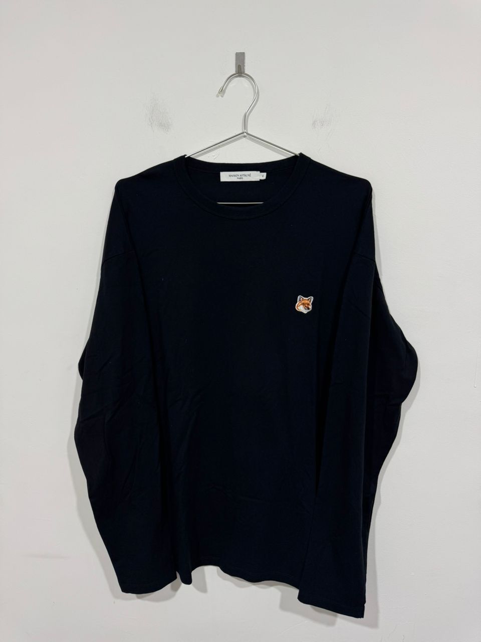 Maison Kitsune Maison Kitsune Long Sleeve Tee Size US XL / EU 56 / 4 - 1 Thumbnail