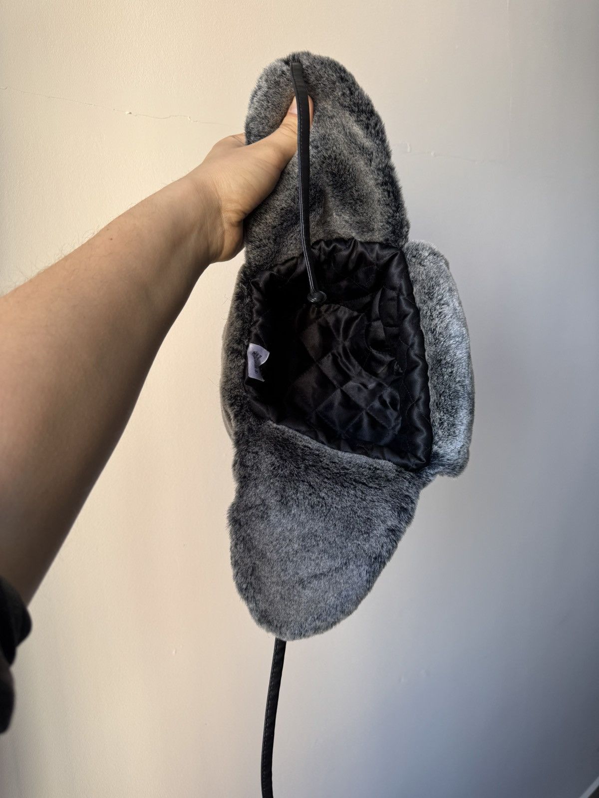 Japanese Brand × Vintage Y2K Vintage Fuzzy Faux Fur Ushanka Hat Avantgarde Size ONE SIZE - 5 Thumbnail