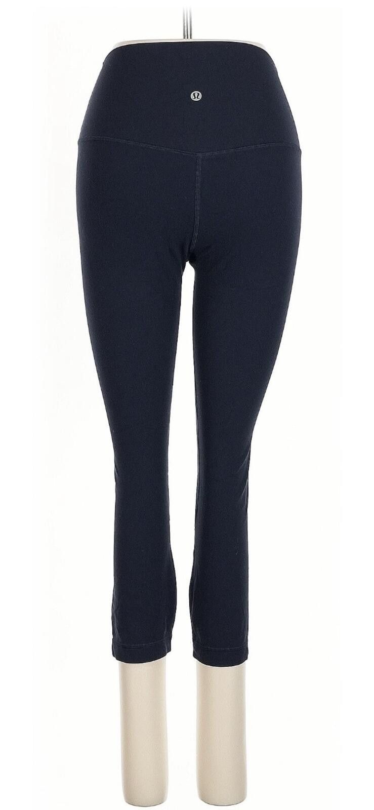 Lululemon Lululemon Athletica Women's Blue Skinny Leg Cut Active Pants Size 28" / US 6 / IT 42 - 4 Thumbnail