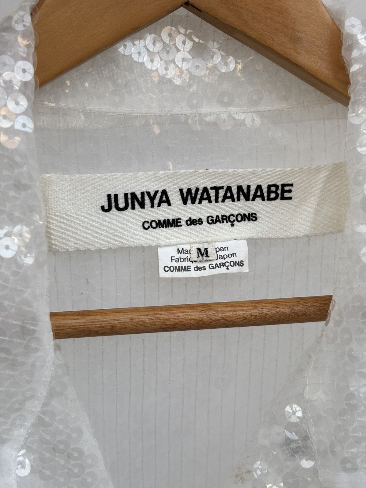 Junya Watanabe SS21 Runway Sequin Perfecto Moto Jacket Size US M / EU 48-50 / 2 - 7 Thumbnail