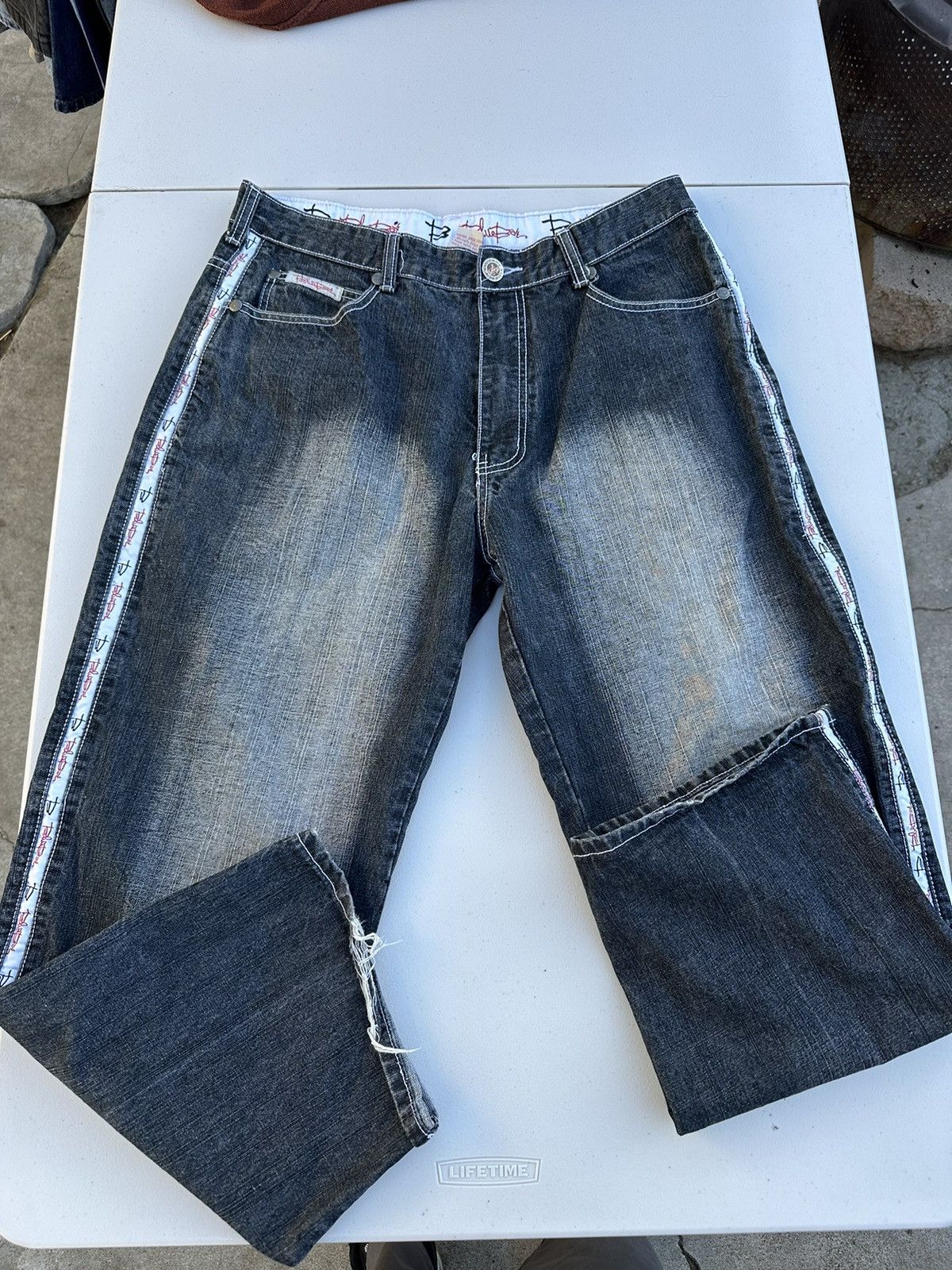 JNCO Blue Boyz baggy denim Size US 36 / EU 52 - 2 Thumbnail