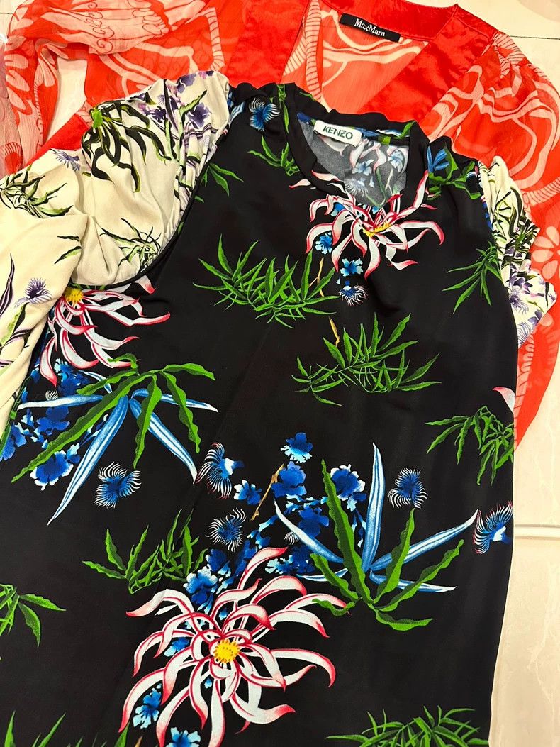 Kenzo KENZO Render a long sleeve fitted dress Size S / US 4 / IT 40 - 4 Thumbnail