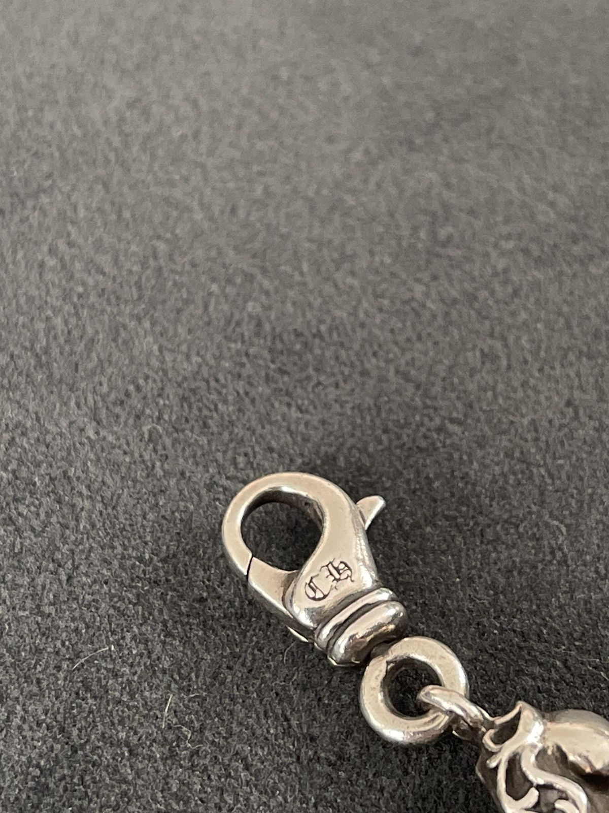 Chrome Hearts Chrome Hearts Heart Stack Charm Bracelet 11 Link 7.25 Inch Size ONE SIZE - 8 Thumbnail
