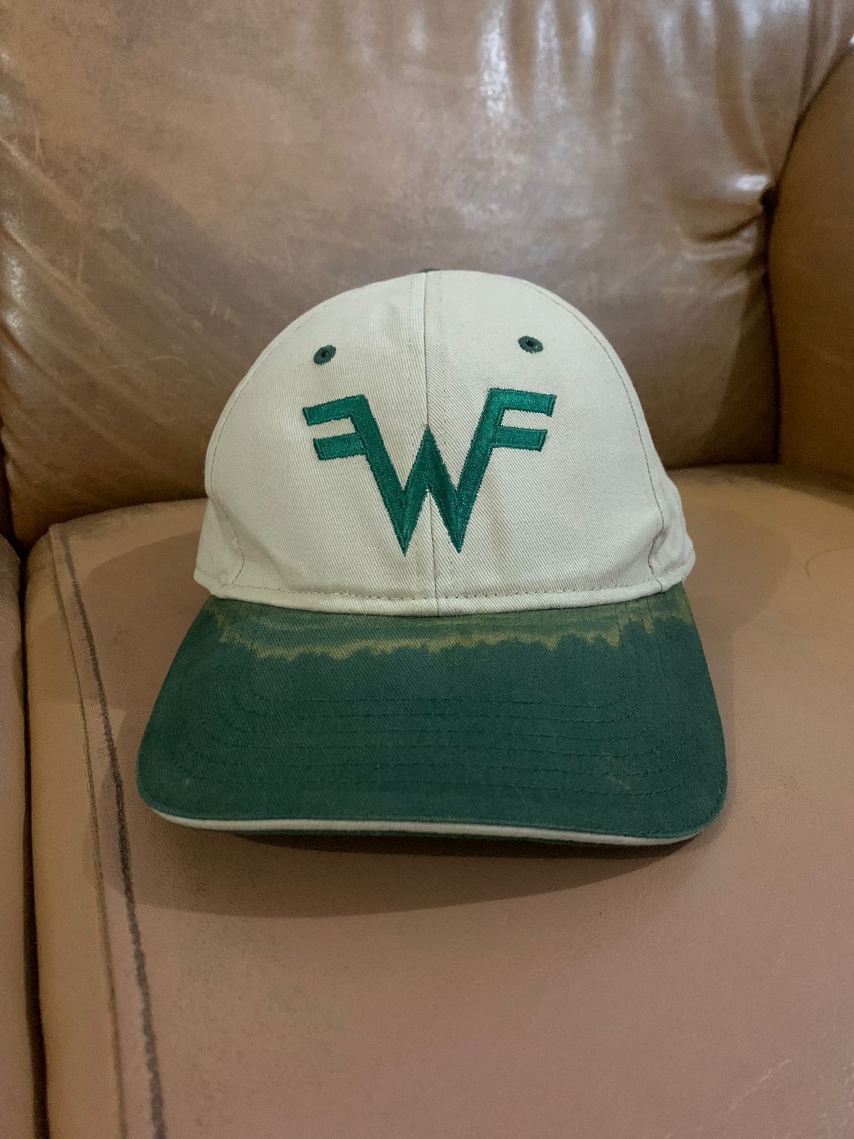 Band Tees × Vintage Vintage 90s Weezer Classic Logo Cap Size ONE SIZE - 1 Thumbnail
