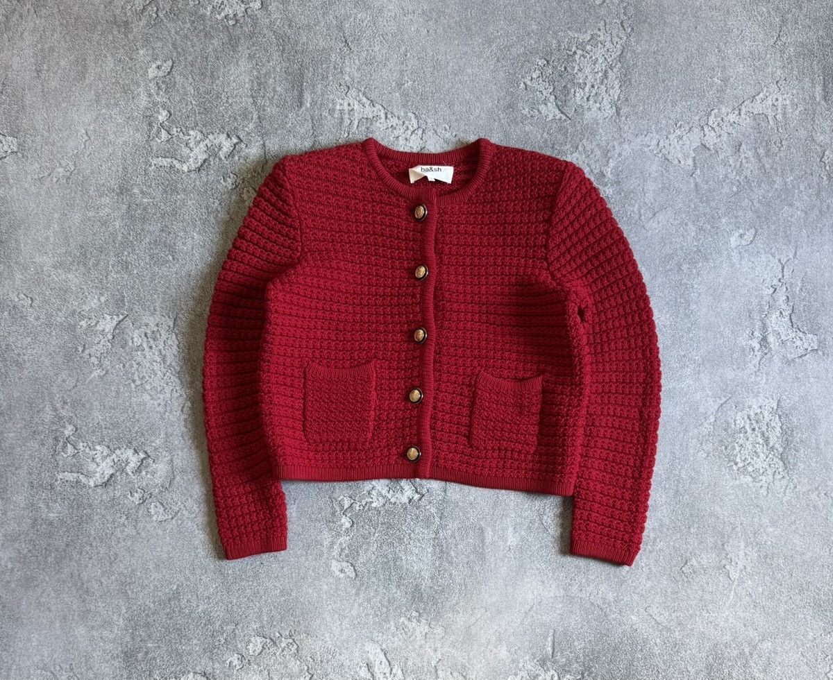 ba&sh BA&SH 1size BASH Gaspard Tweed Knitwear cardigan jacket Size S / US 4 / IT 40 - 8 Thumbnail