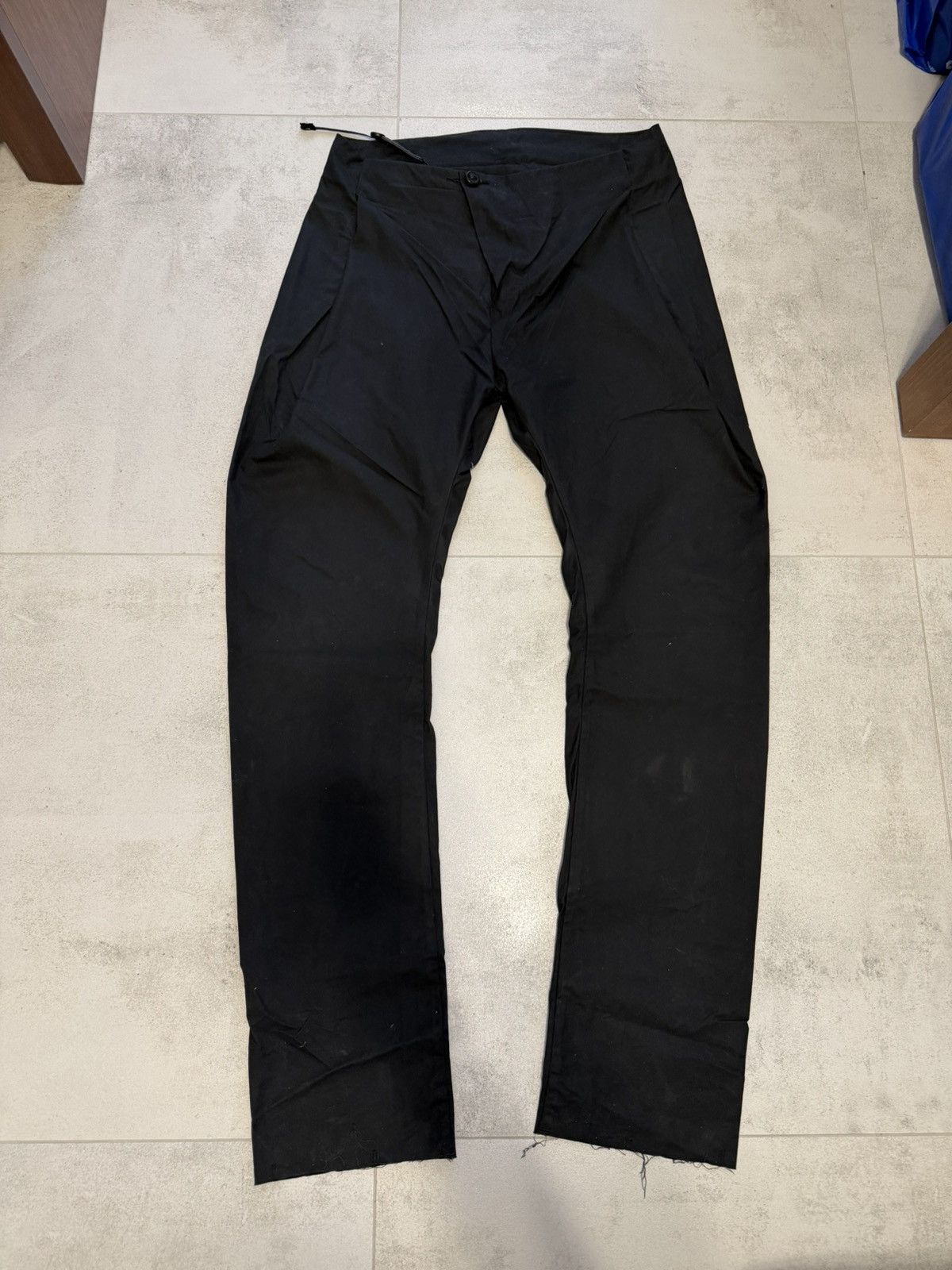 Boris bidjan saberi waxed 11 archive regular fit pants