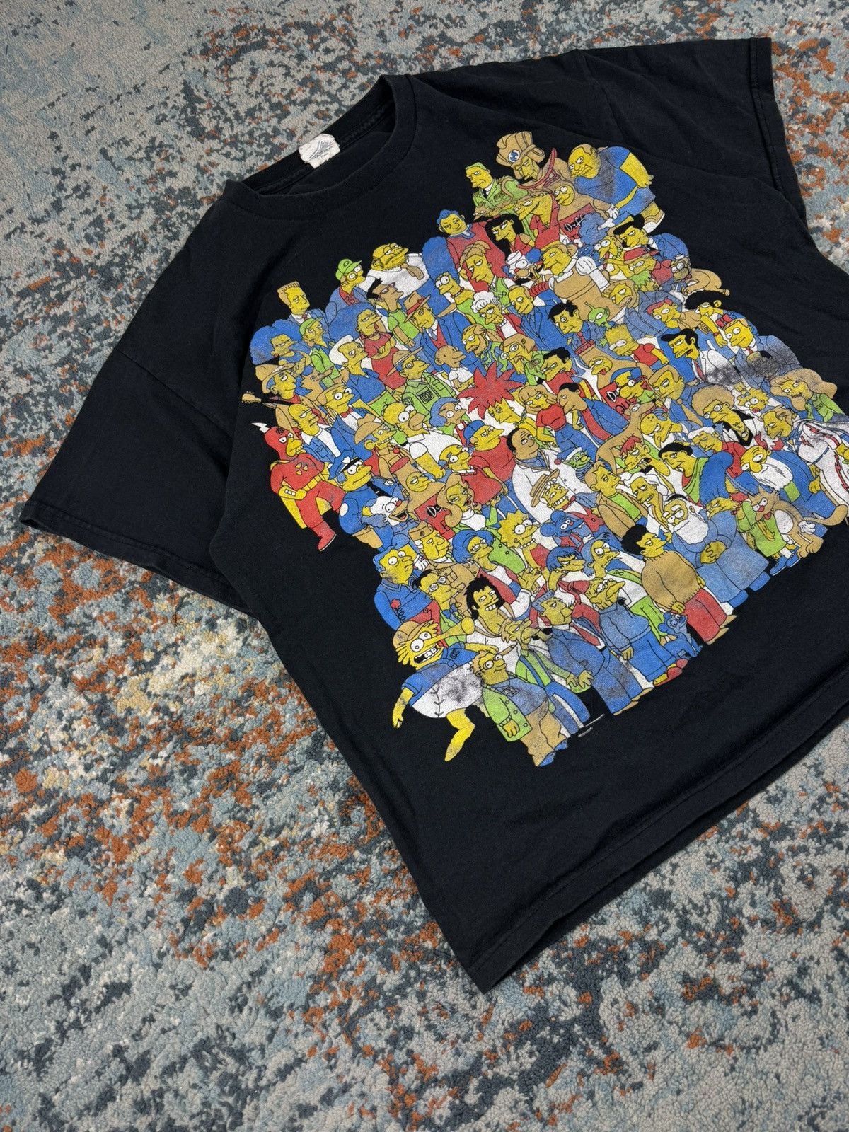 Vintage Vintage 90s Matt Groening all cartoon characters graphic tee Size US L / EU 52-54 / 3 - 2 Thumbnail