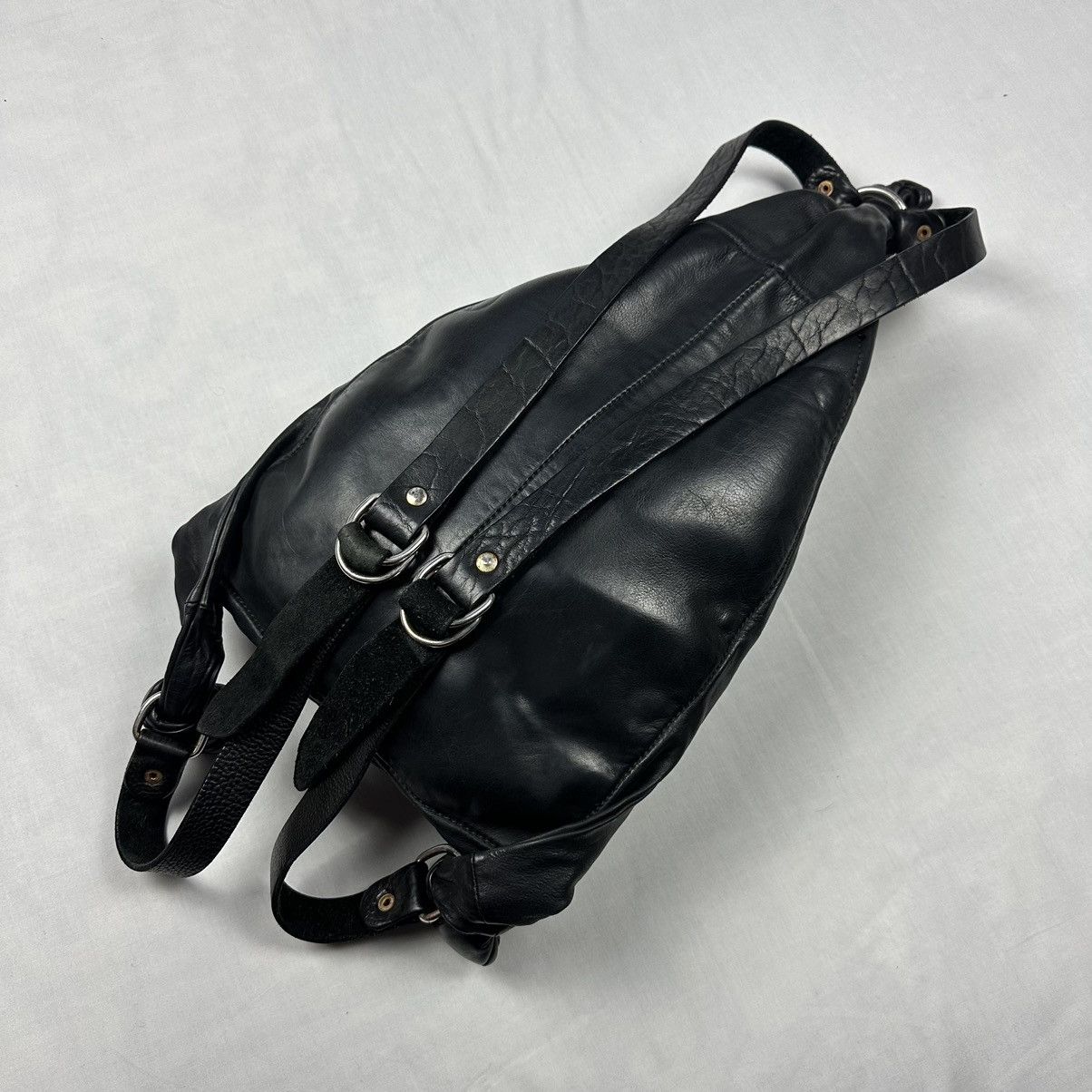 Guidi GUIDI Soft Horse Leather Backpack / Crossbody Bag Avantgarde Size ONE SIZE - 2 Thumbnail