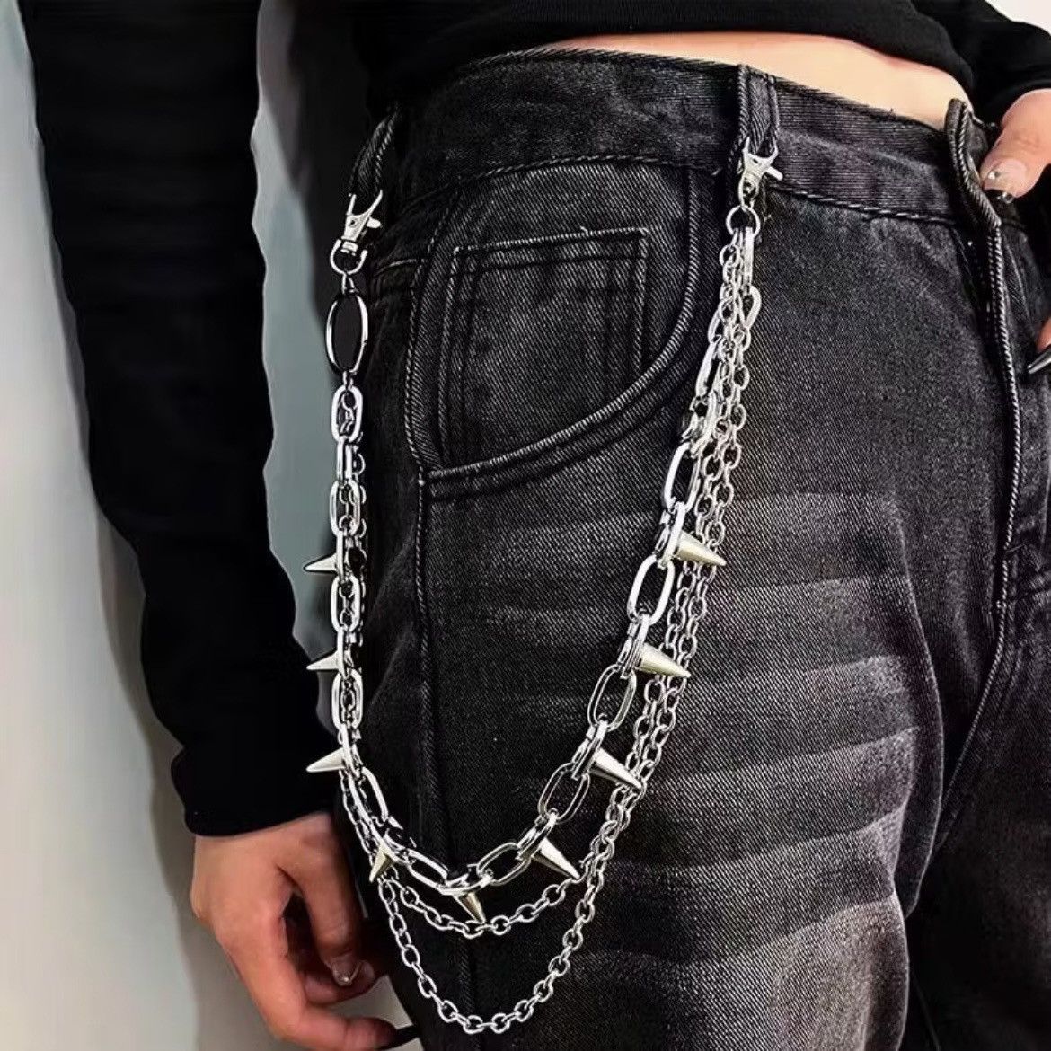 小物 [14th Addiction] wallet chain 14th Addiction Urban Metal Wallet Chain lgb style | Grailed