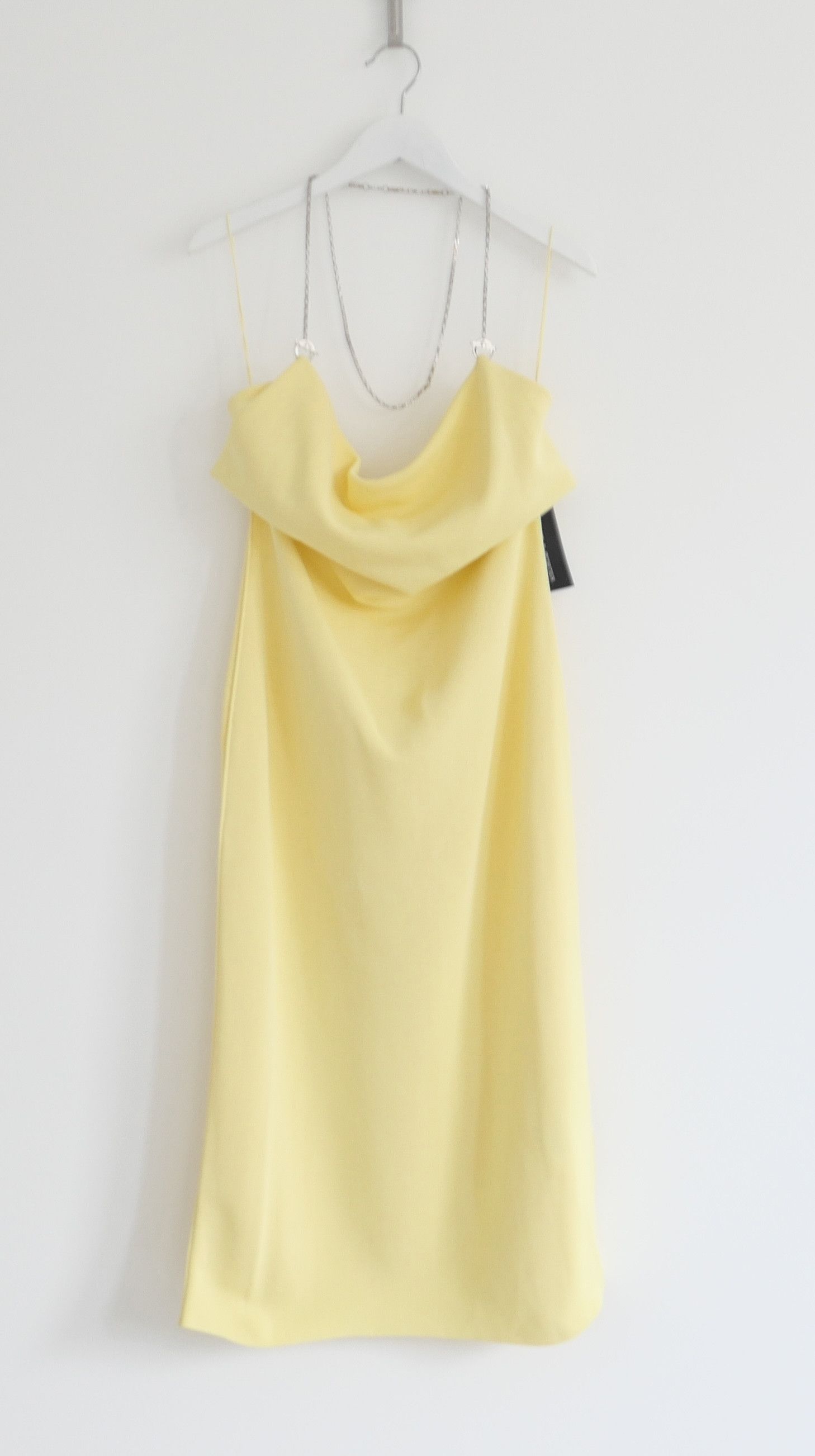 Bottega Veneta Bottega Veneta Chain Halter Draped Dress Size XS / US 0-2 / IT 36-38 - 1 Thumbnail