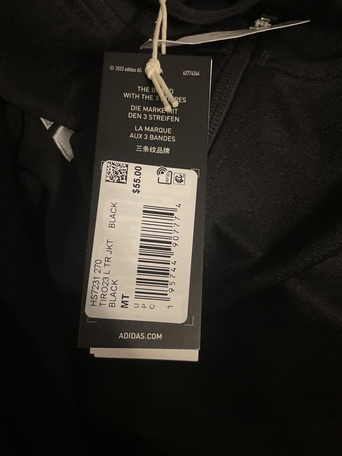 Adidas Adidas Aeroready black and white track jacket Size US M / EU 48-50 / 2 - 3 Thumbnail