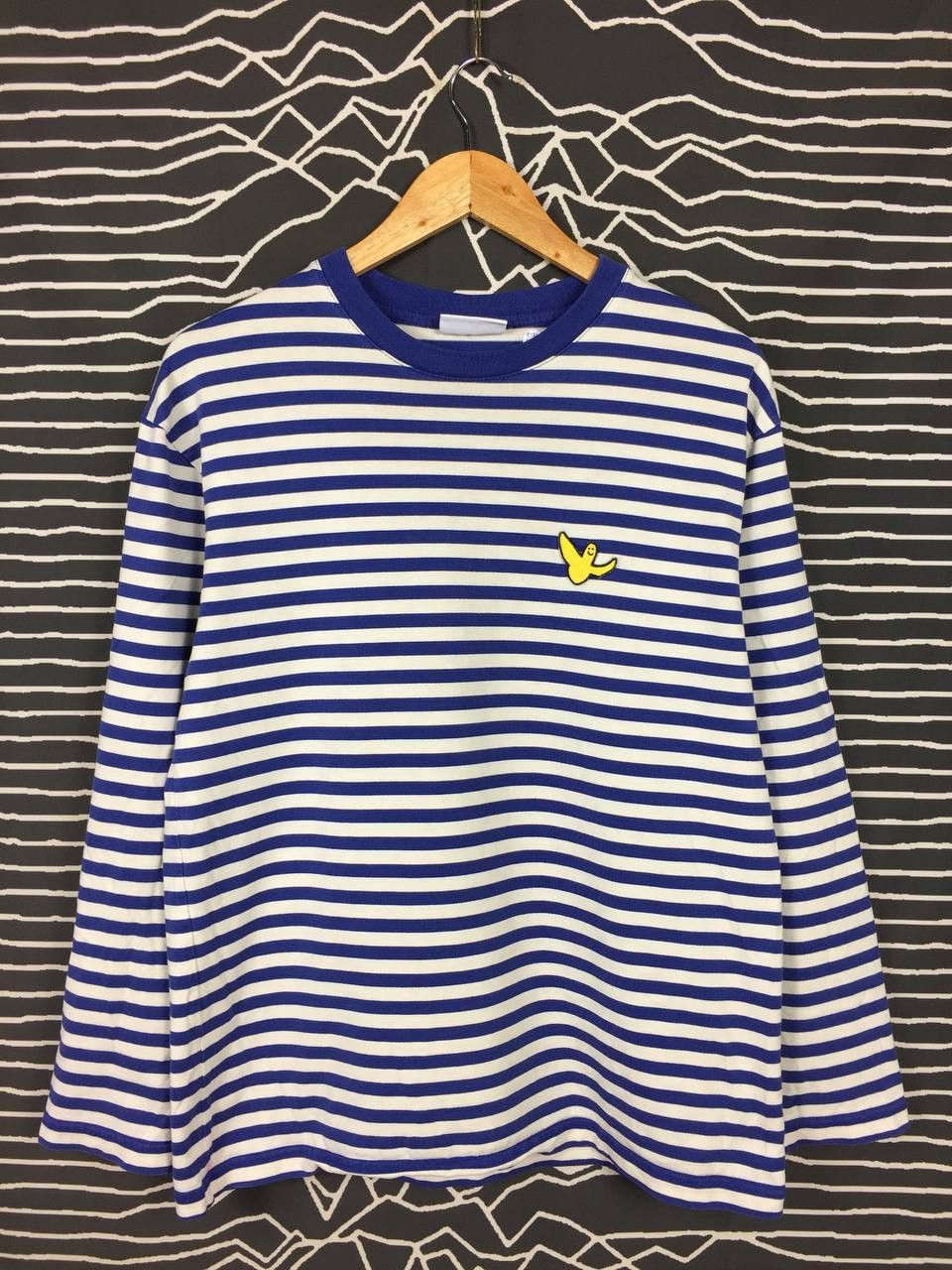 Other Vtg Mark Gonzales Skateboard Striped Longsleeve Tee Size US M / EU 48-50 / 2 - 2 Thumbnail