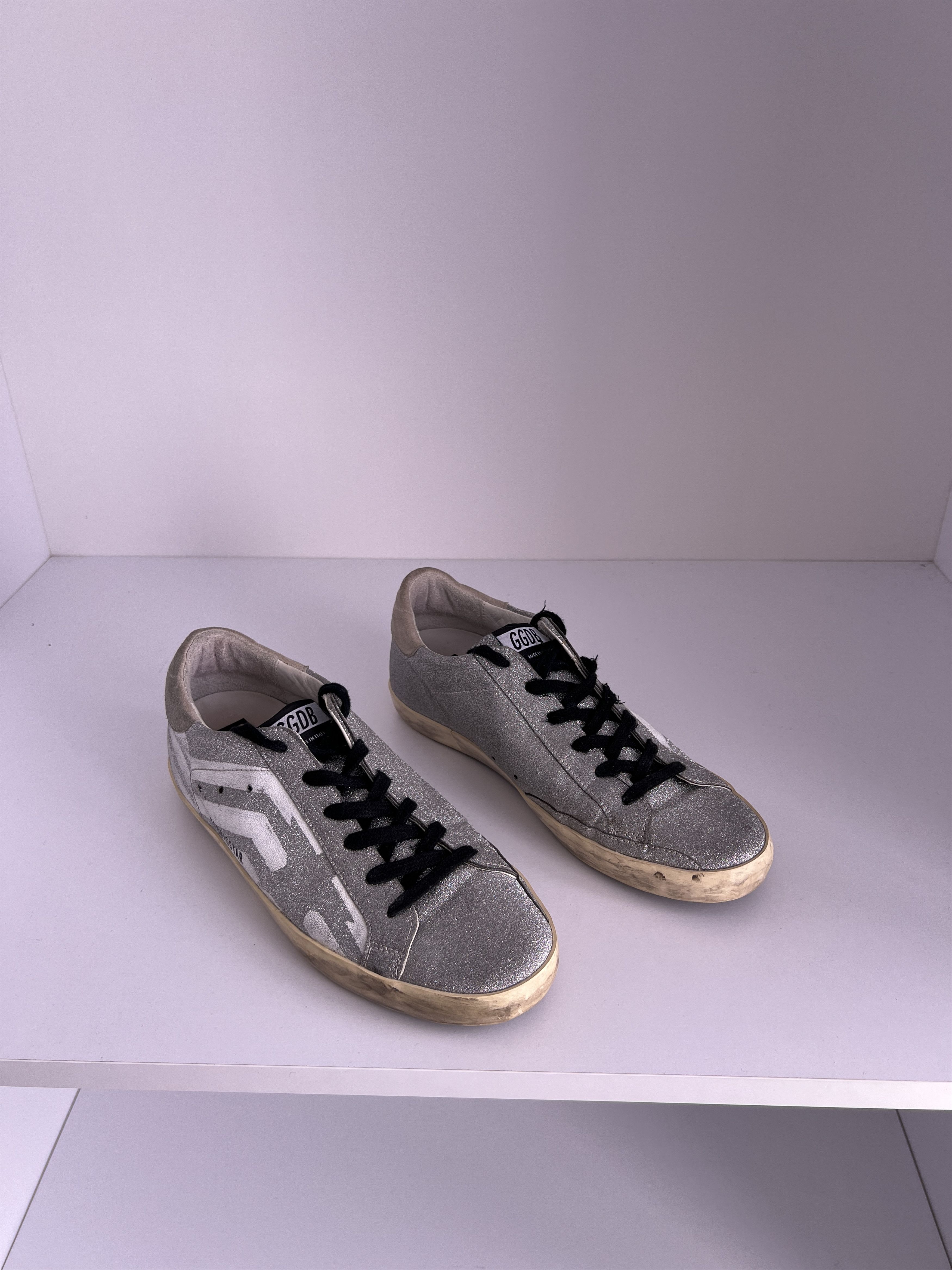 Golden Goose × Vintage Vintage GOLDEN GOOSE Superstar Sneakers Size US 7 / EU 40 - 3 Thumbnail