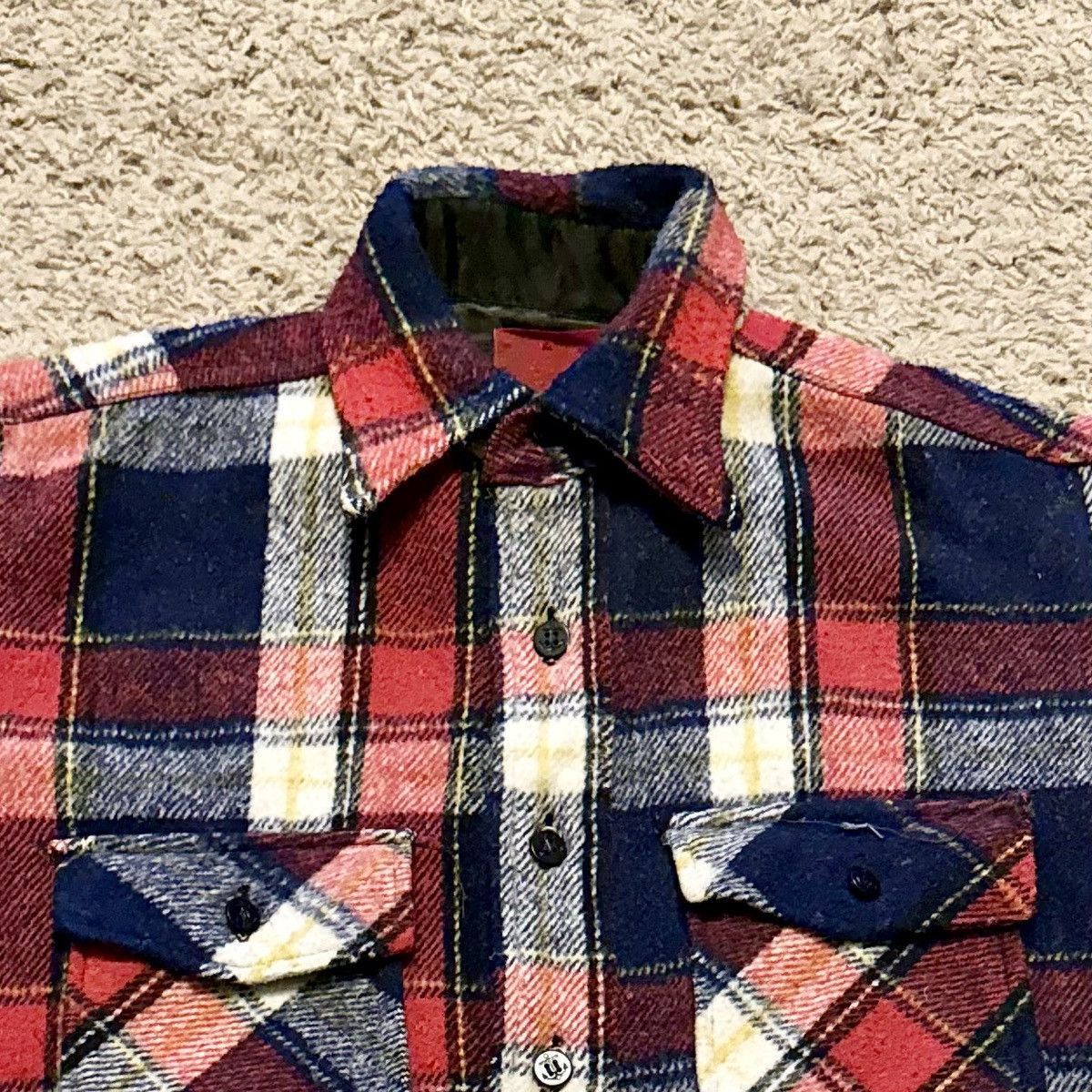 Sears × Vintage TRUE VINTAGE 70s SEARS KINGS ROAD PLAID JACKET! Size US XL / EU 56 / 4 - 4 Thumbnail