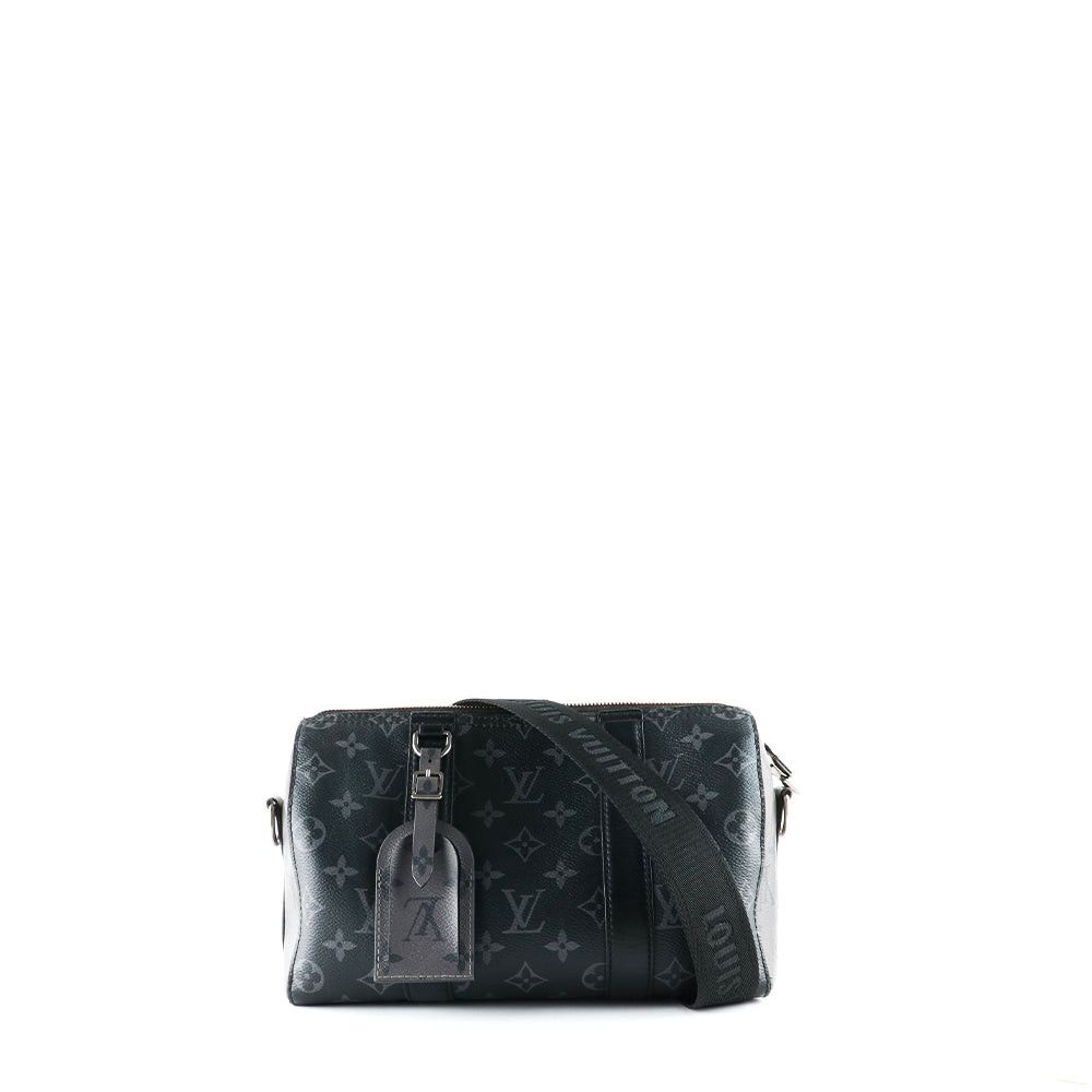 image of Louis Vuitton Louis Vuitton Bags Keepall City in Black, Women's