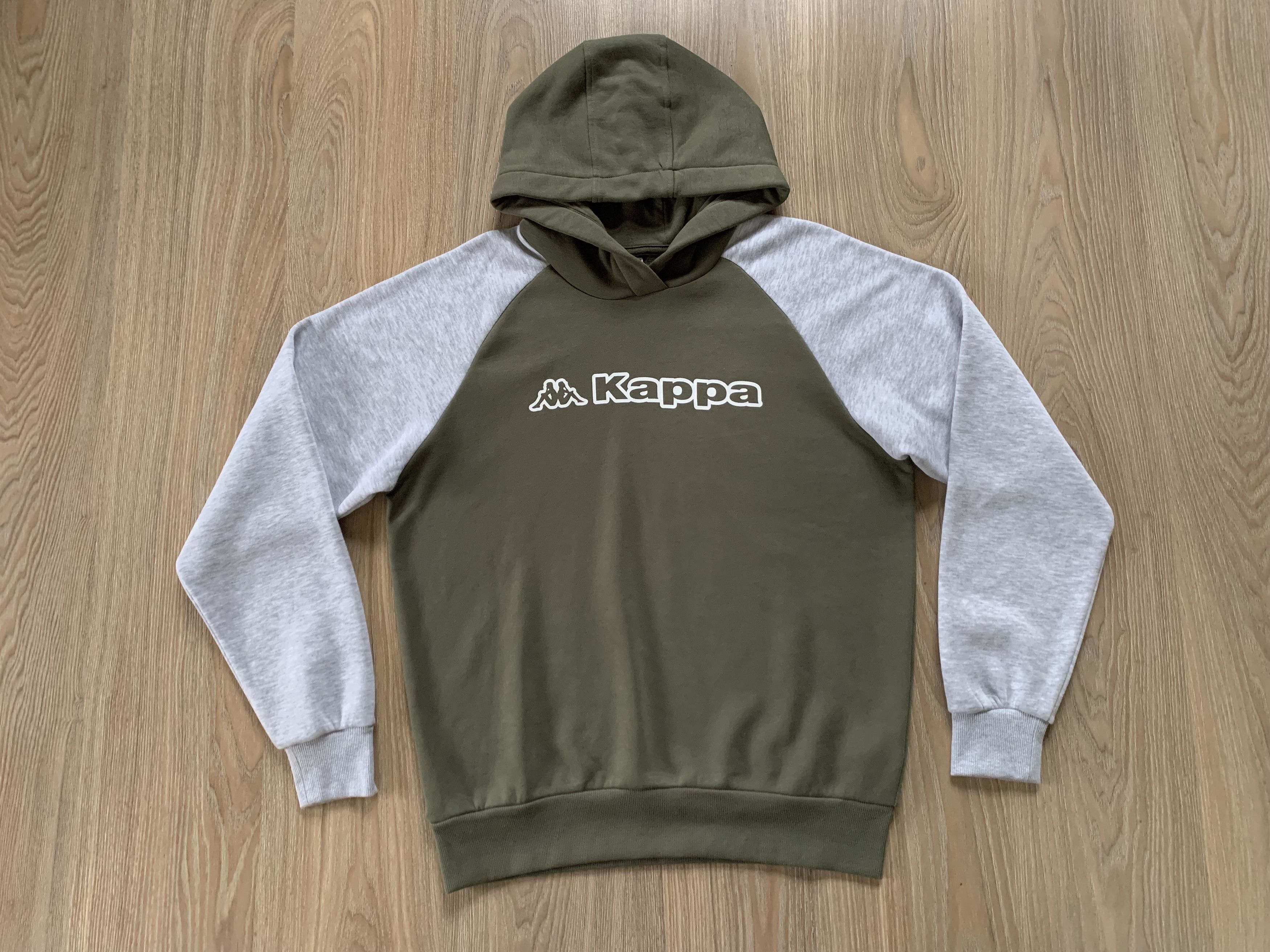 Kappa Kappa Khaki Grey Cotton Hoodie Size US M / EU 48-50 / 2 - 2 Thumbnail