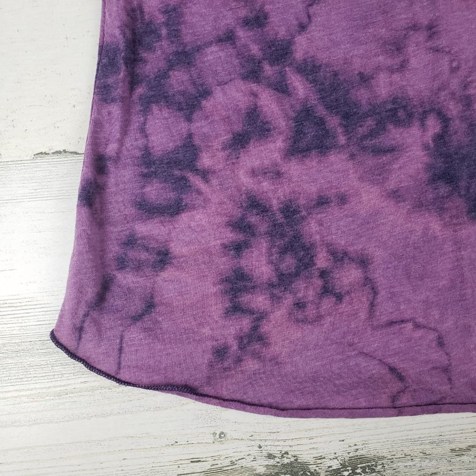 American Apparel NWOT American Apparel Purple Bleach Tie Dye Tank Top XS Size XS / US 0-2 / IT 36-38 - 5 Thumbnail