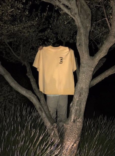 Other × Yeezy Burgunder - "B" Logo T-Shirt Size US L / EU 52-54 / 3 - 8 Thumbnail