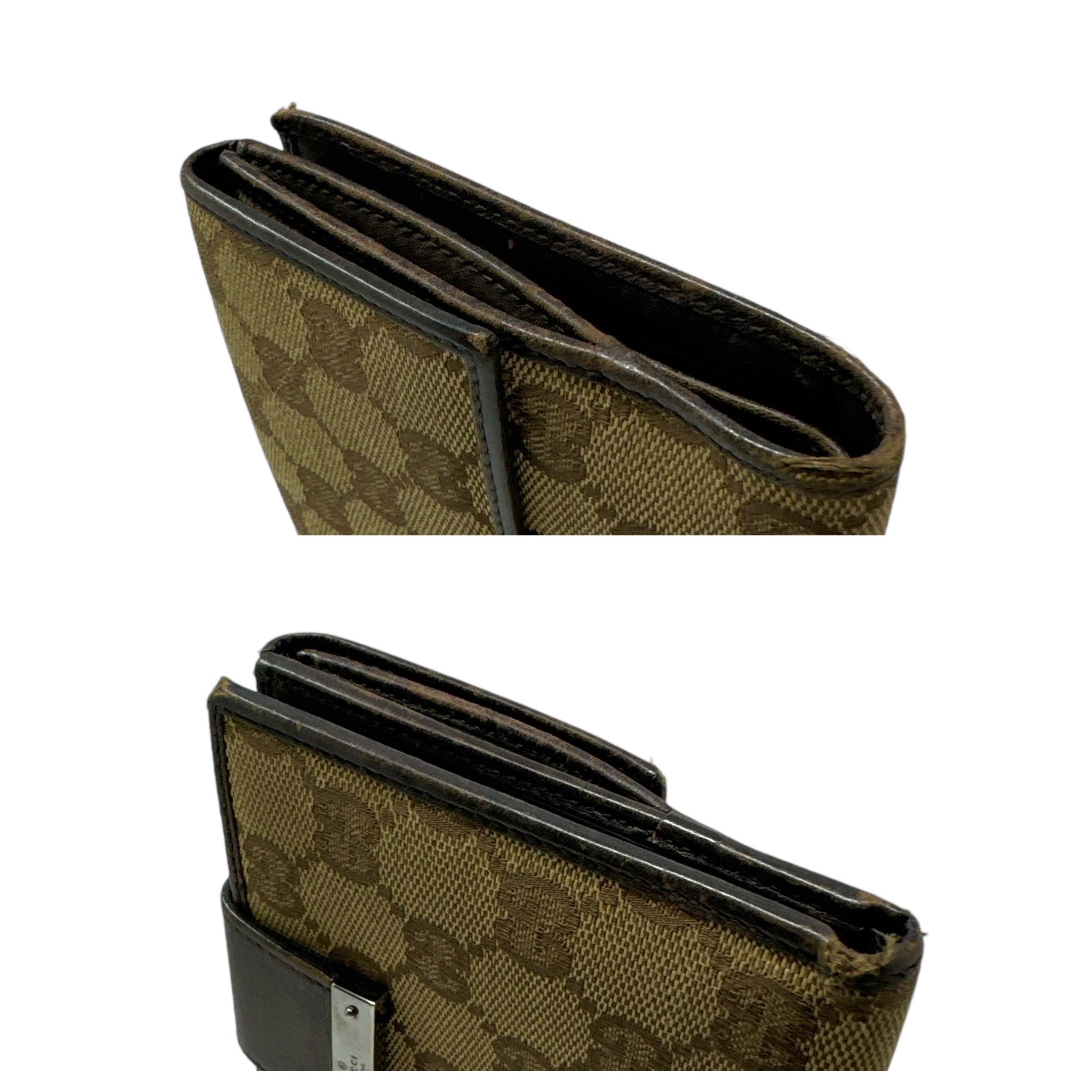Gucci Gucci GG Bifold Zip Wallet Size ONE SIZE - 3 Thumbnail