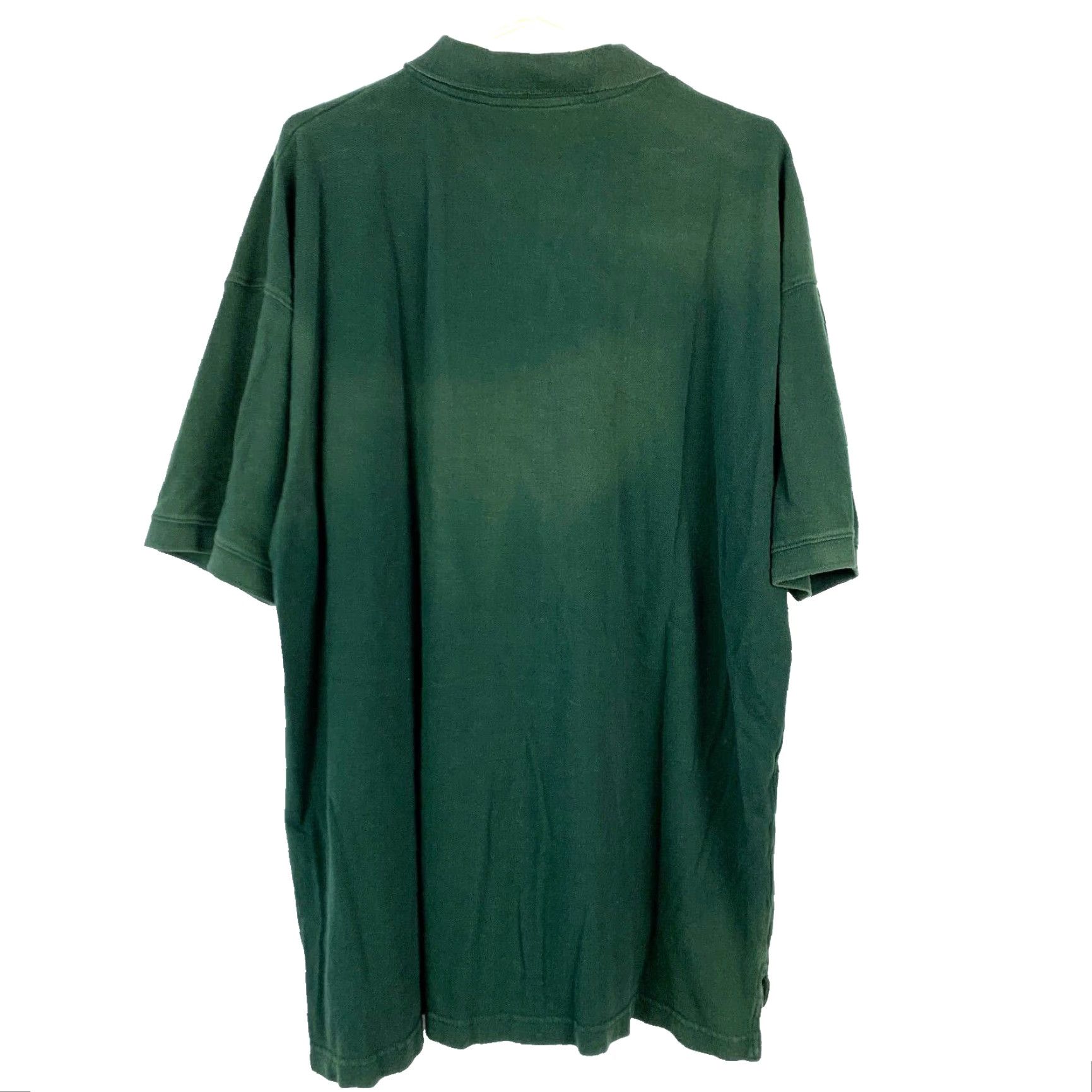 Vintage Sun River Green Short Sleeve Pique Polo Shirt Mens 2XL XXL Shirt Polo Mens Green 2XL Sun River Size US XXL / EU 58 / 5 - 4 Thumbnail