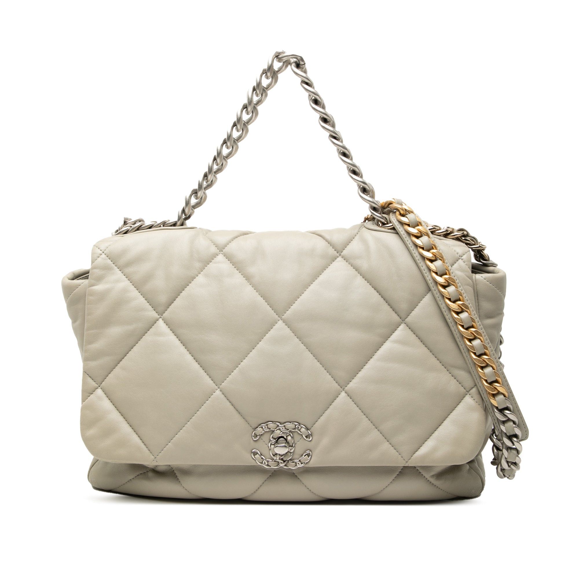 Chanel Maxi Lambskin 19 Flap Size ONE SIZE - 1 Thumbnail