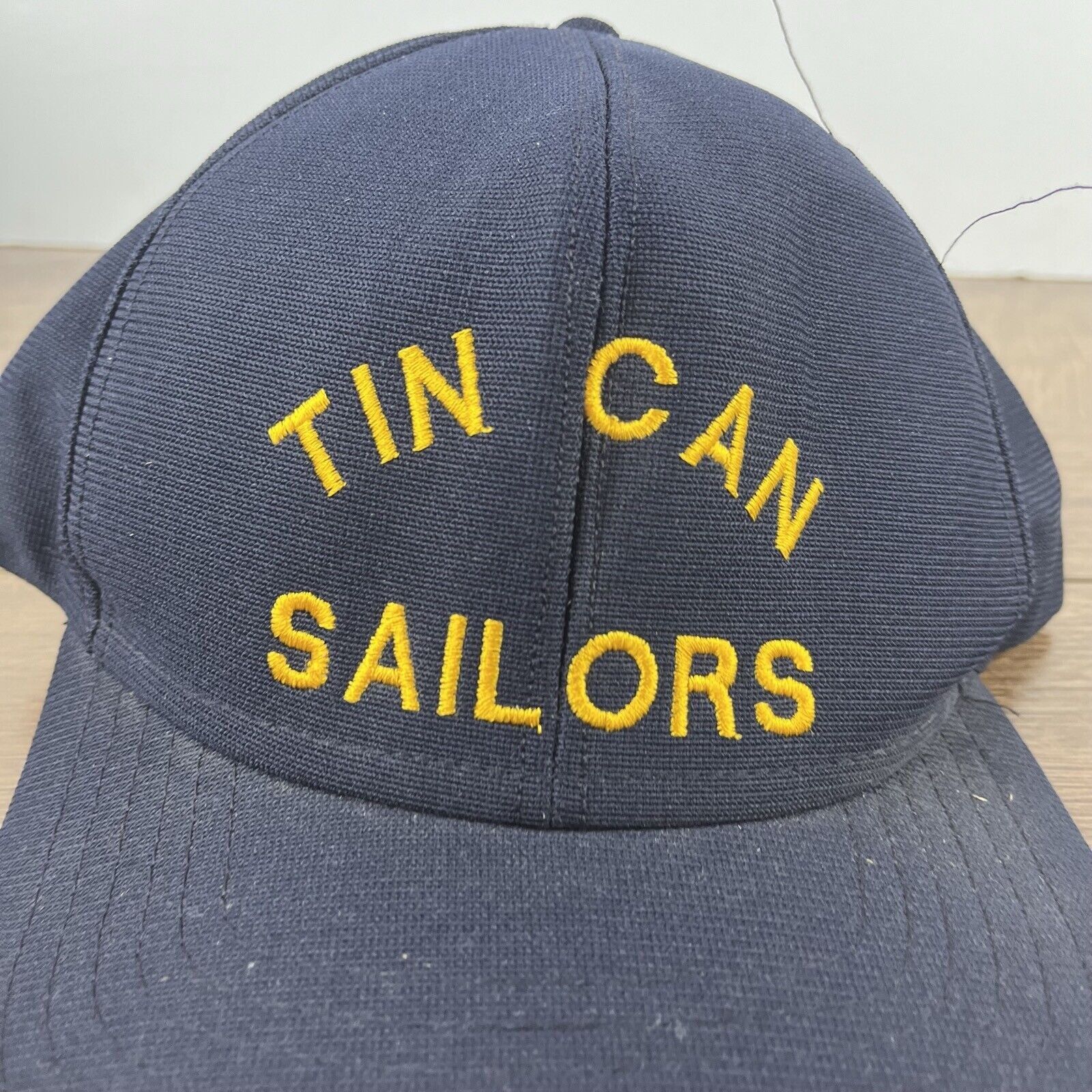 Other Tin Can Sailors Hat Snapback Hat Blue Cap Adjustable Blue Ad Size ONE SIZE - 7 Thumbnail