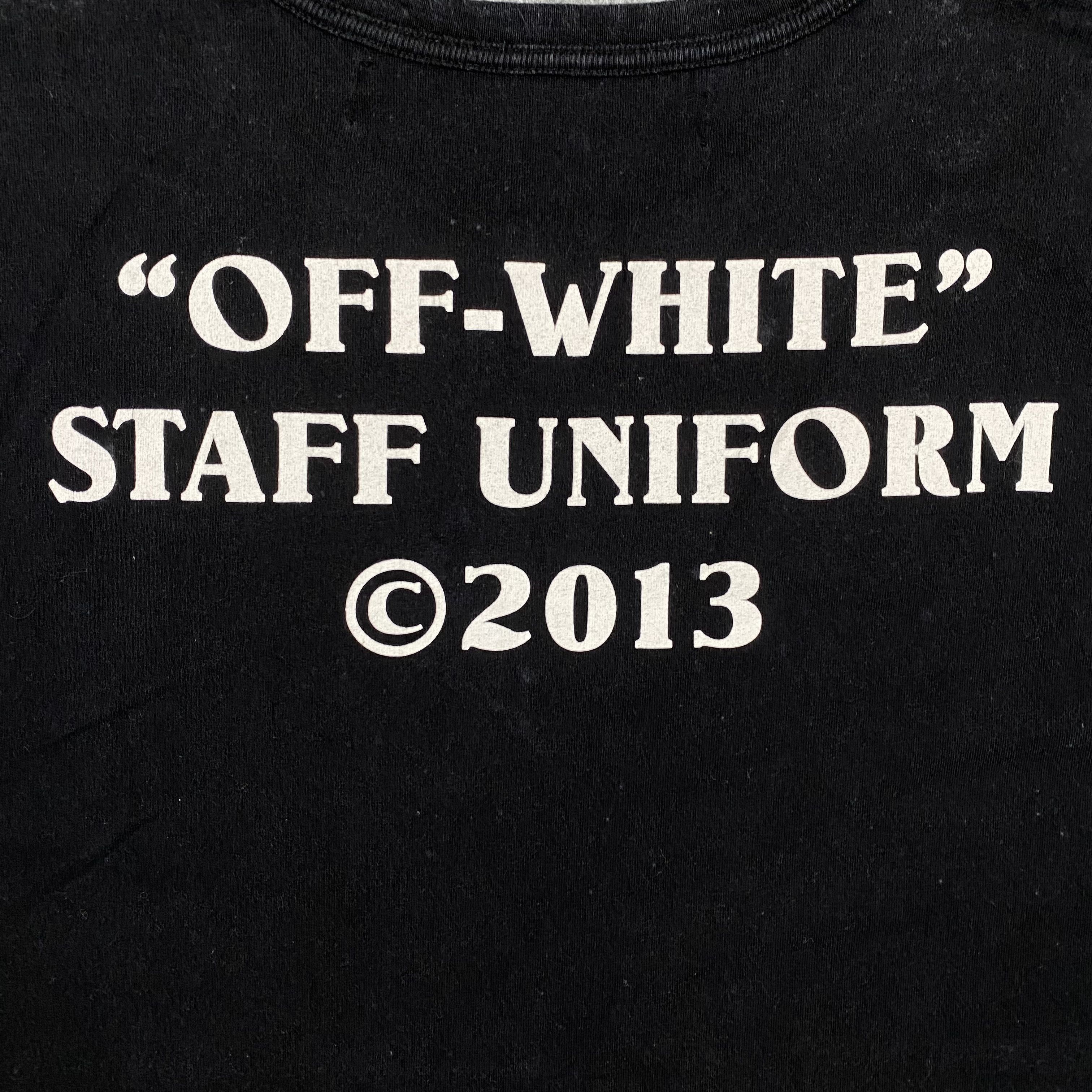 Off-White RARE Off-White c/o Virgil Abloh "Staff Uniform" 2013-M062 Size US L / EU 52-54 / 3 - 3 Thumbnail