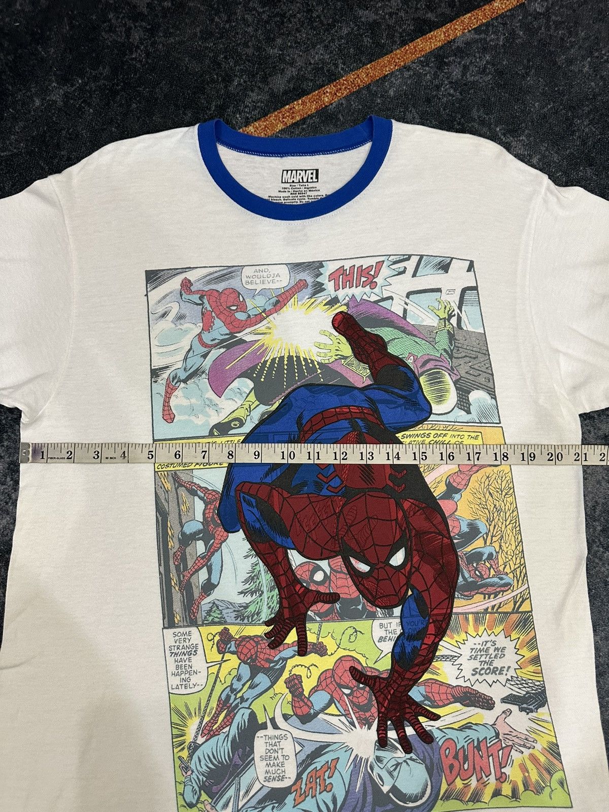 Marvel Comics Marvel Spiderman Comic Photo Print Tshirt A94 Size US L / EU 52-54 / 3 - 3 Thumbnail