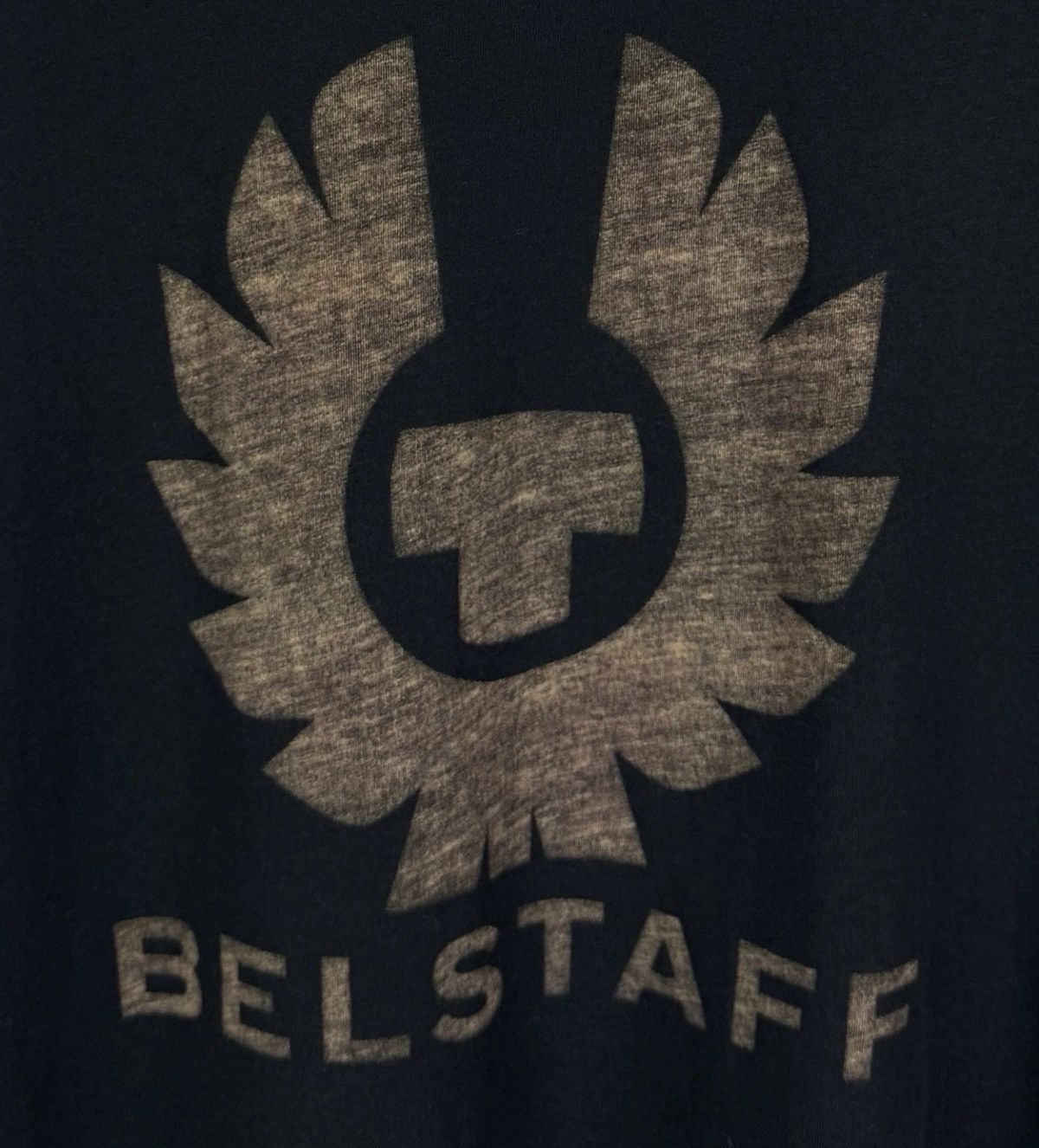 Belstaff Belstaff England Big Logo Graphic T-shirt Gray Short Sleeve Size US XL / EU 56 / 4 - 2 Thumbnail