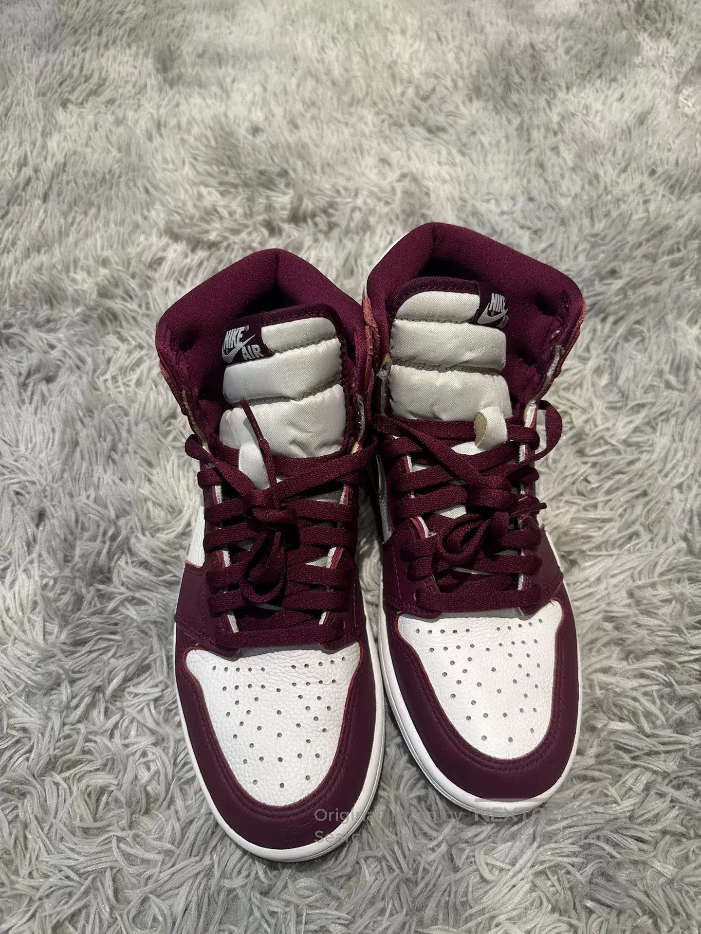 Jordan Brand Air Jordan 1 Bordeaux Red. Size US 9 / EU 42 - 2 Thumbnail