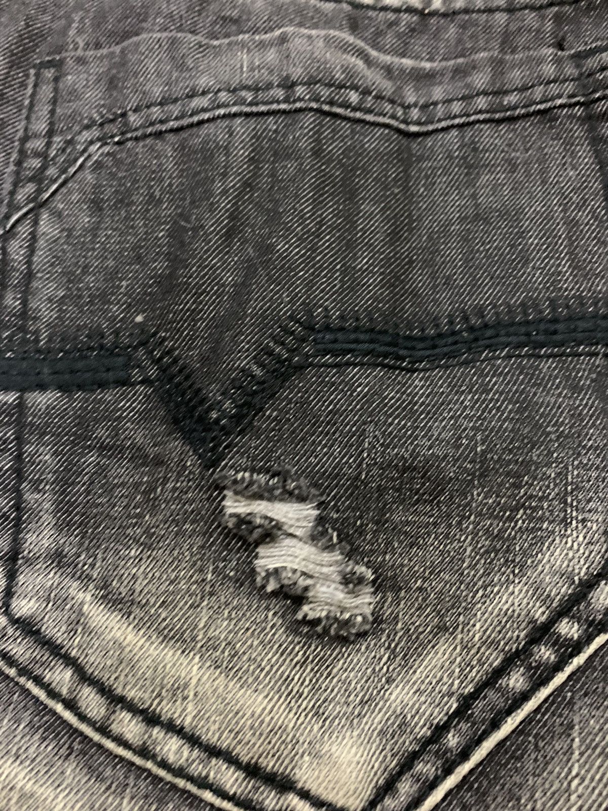 Beauty Beast × If Six Was Nine × Le Grande Bleu (L.G.B.) DISTRESSED FLARE BAGGY jeans punk goth opium style Size US 38 / EU 54 - 13 Thumbnail
