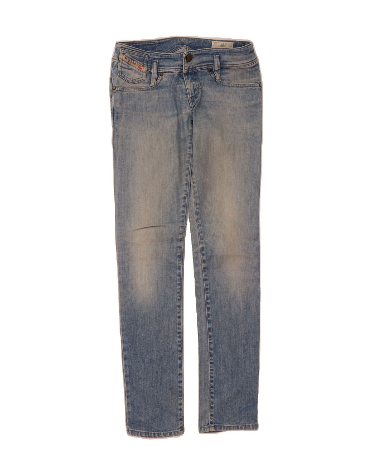 Diesel Womens Matic Slim Jeans W27 L32 Blue Cotton Size 42" / US 20 - 1 Thumbnail