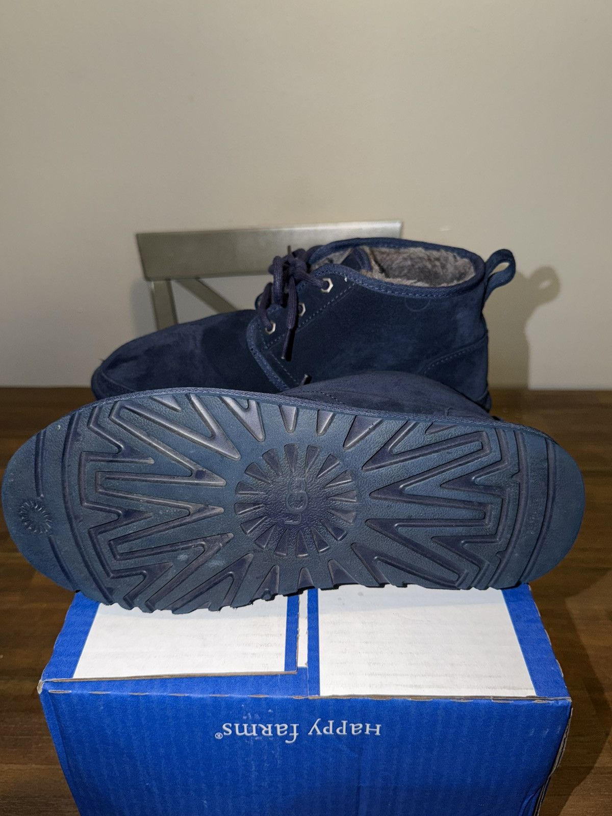 Ugg UGG Navy Blue Chukka Boots Size US 10 / EU 43 - 7 Thumbnail