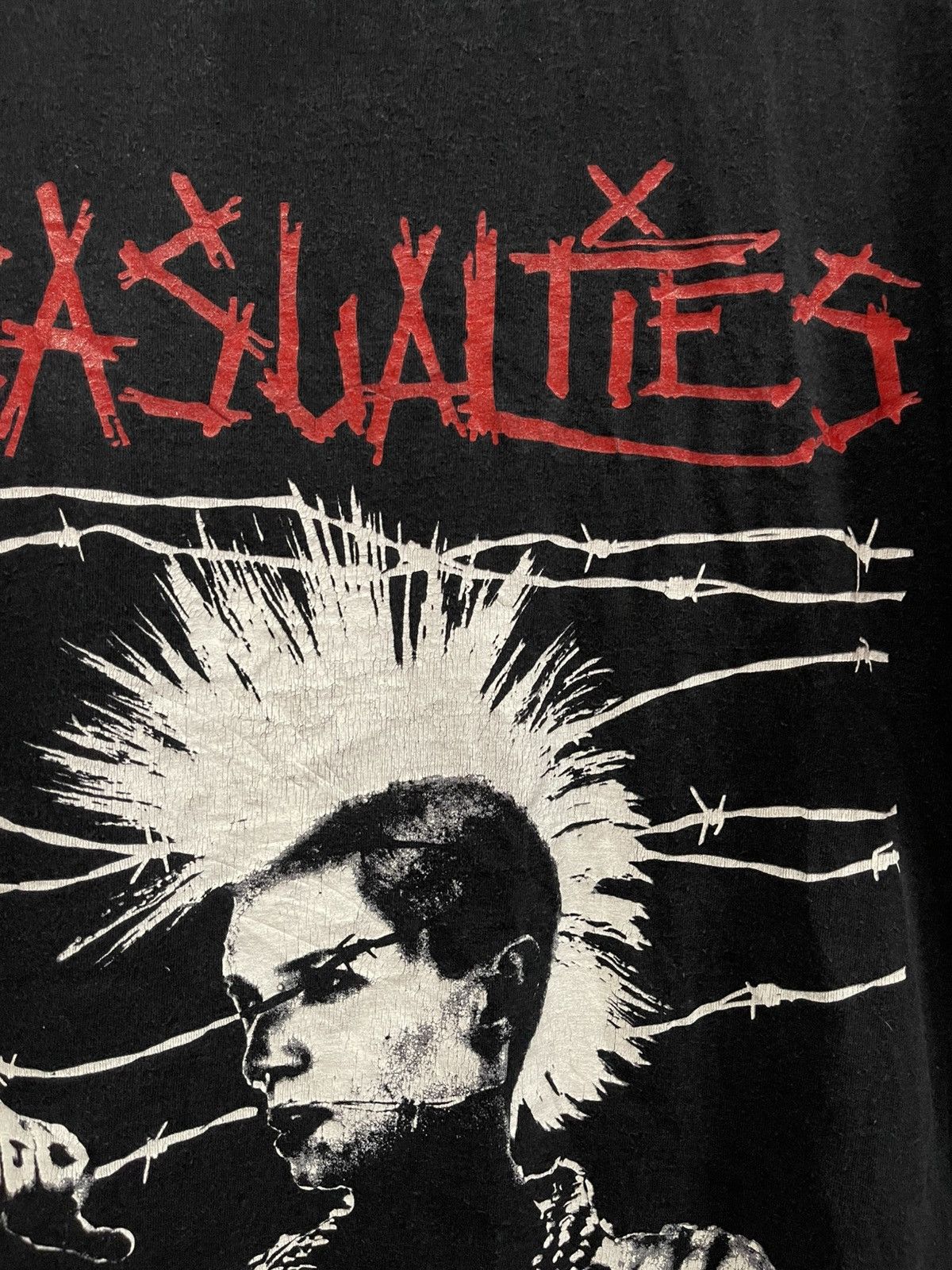 Band Tees Vintage Y2K Punk Band The Casualties🔥🔥🔥 Size US L / EU 52-54 / 3 - 4 Thumbnail