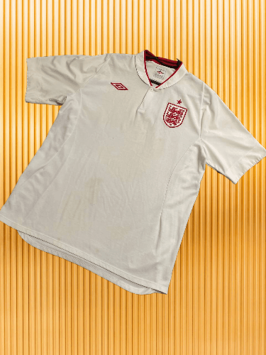 Umbro Vintage Umbro England Football Soccer Jersey White Size US L / EU 52-54 / 3 - 1 Thumbnail