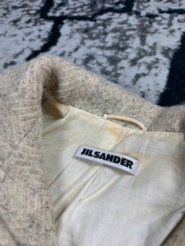 Jil Sander Jil Sander beige cream wool blazer jacket 38 Size XS / US 0-2 / IT 36-38 - 4 Thumbnail