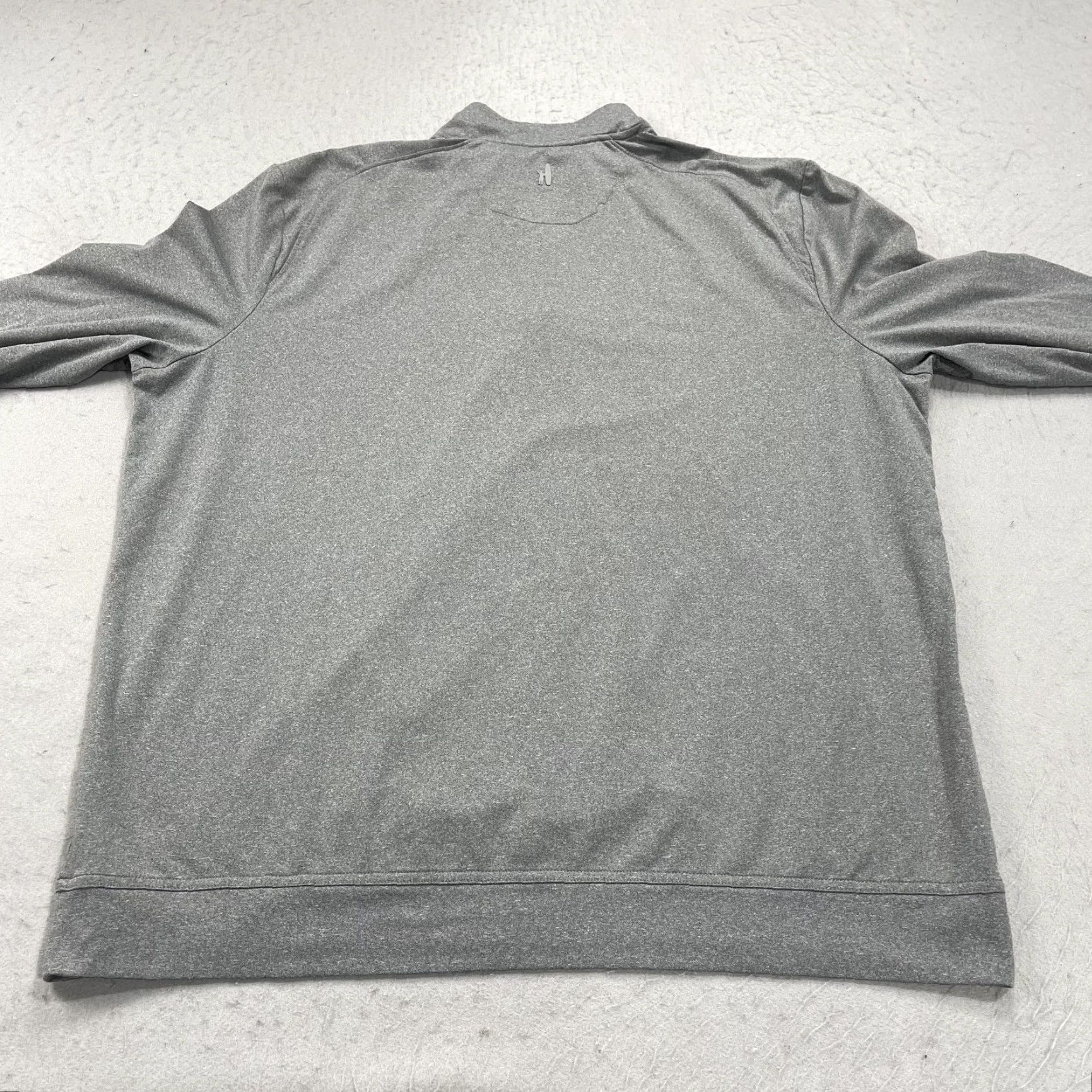 johnnie-O johnnie-O Jacket Mens XL Gray 1/4 Zip Stretch Flex Prep Performance Shirt Size US XL / EU 56 / 4 - 6 Thumbnail