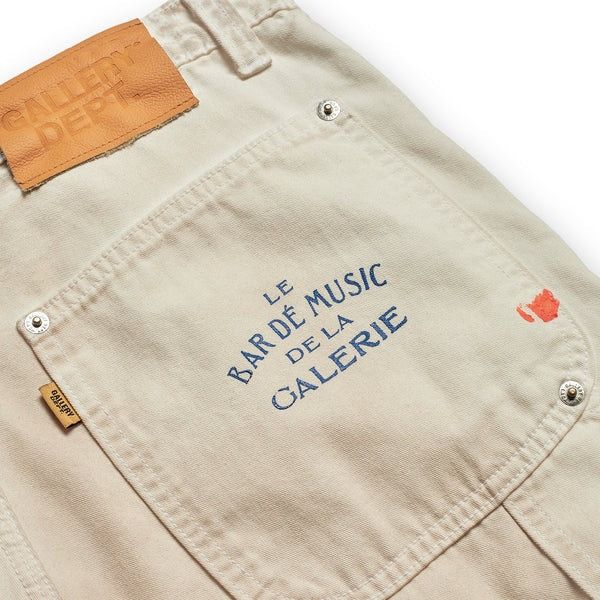 Gallery Dept. o1mle0226 Painted Carpenter Flare Jeans in Natural Size US 31 - 3 Thumbnail