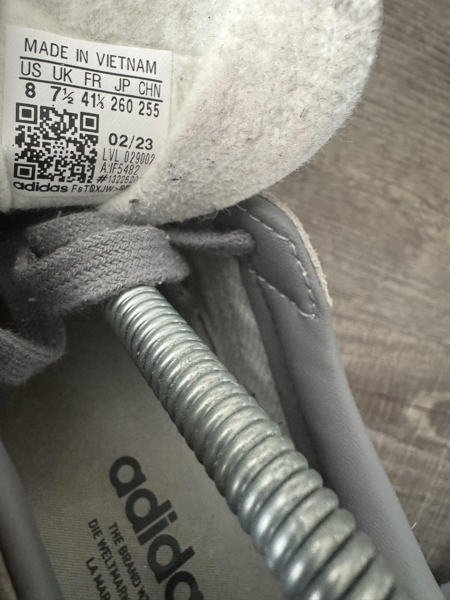 Adidas ADIDAS • Gazelle "Grey Light" (8M) Size US 8 / EU 41 - 5 Thumbnail