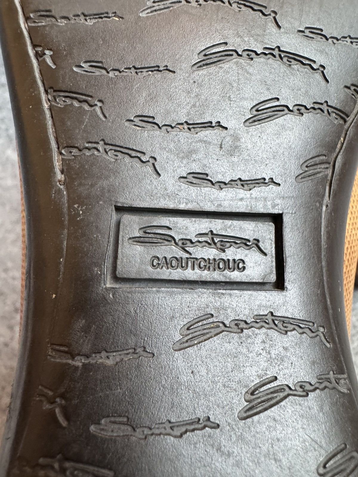 Santoni Leather boots Santoni brogsy Italian designer size 8 Size US 8 / EU 41 - 6 Thumbnail