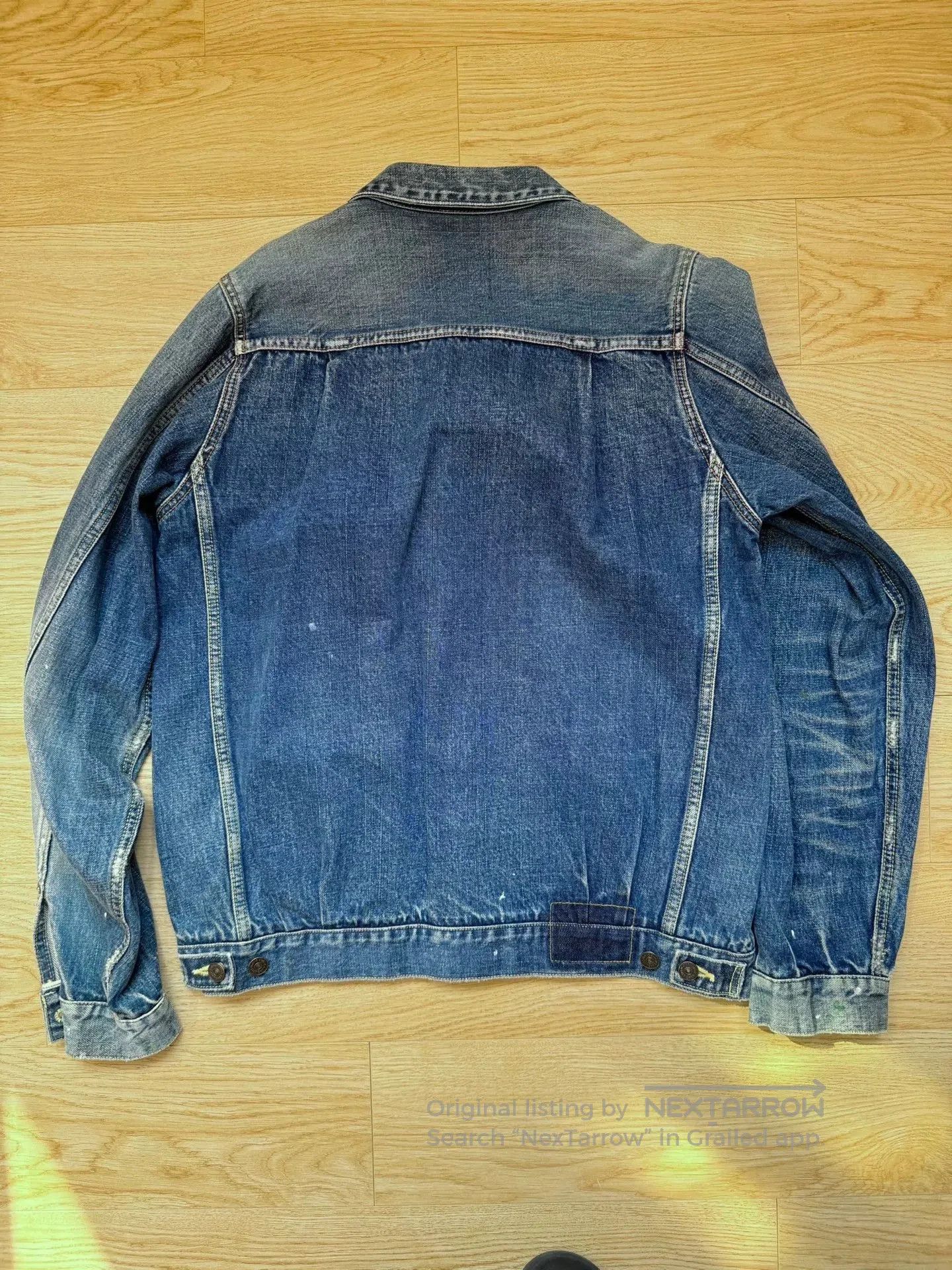 Visvim visvim 101JKT Jumbo Paint Splatter Denim Jacket. Size US XL / EU 56 / 4 - 7 Thumbnail