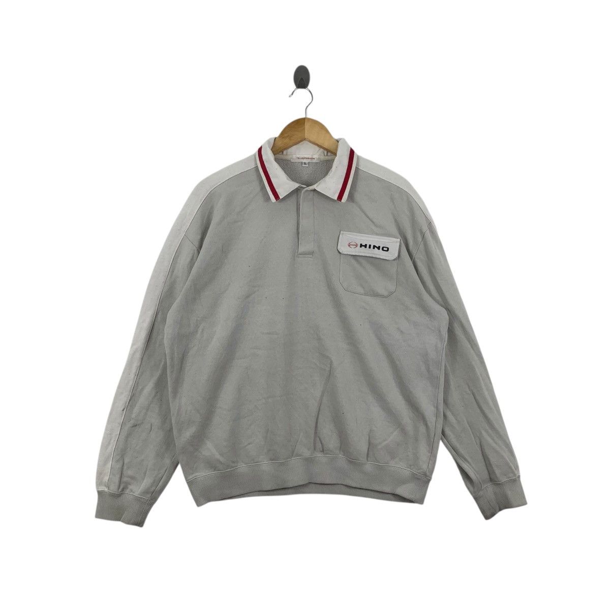 Vintage Vintage HINO MOTORS AUTOMOTIVE Racing Team Sweatshirt Size US XXL / EU 58 / 5 - 1 Thumbnail